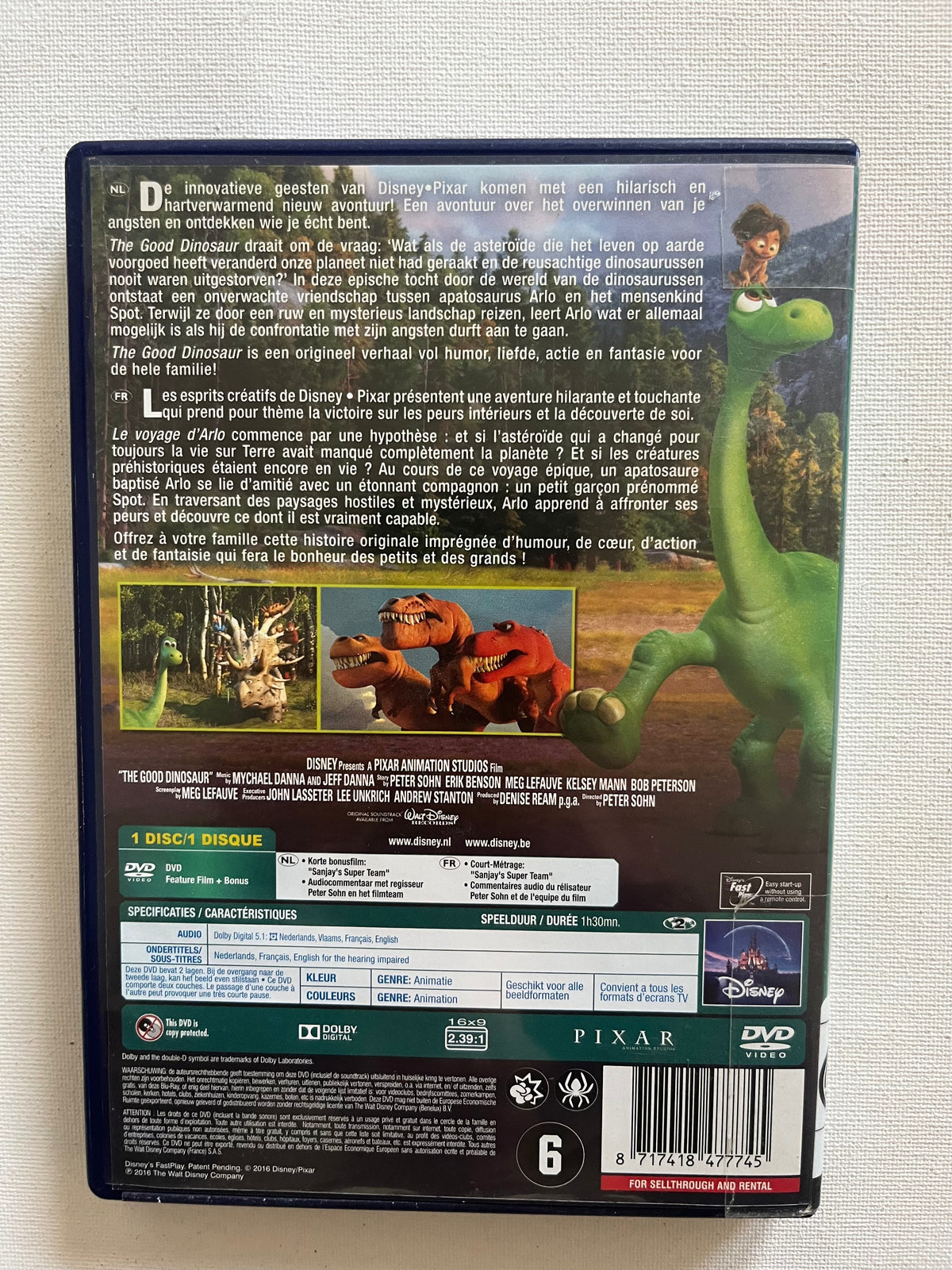 Disney Pixar The Good Dinosaur – DVD (2015) | Animated Adventure