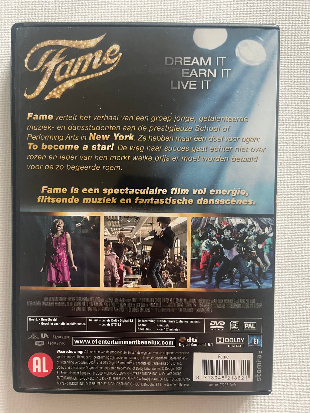 Fame – DVD (2009) | Naturi Naughton & Kherington Payne