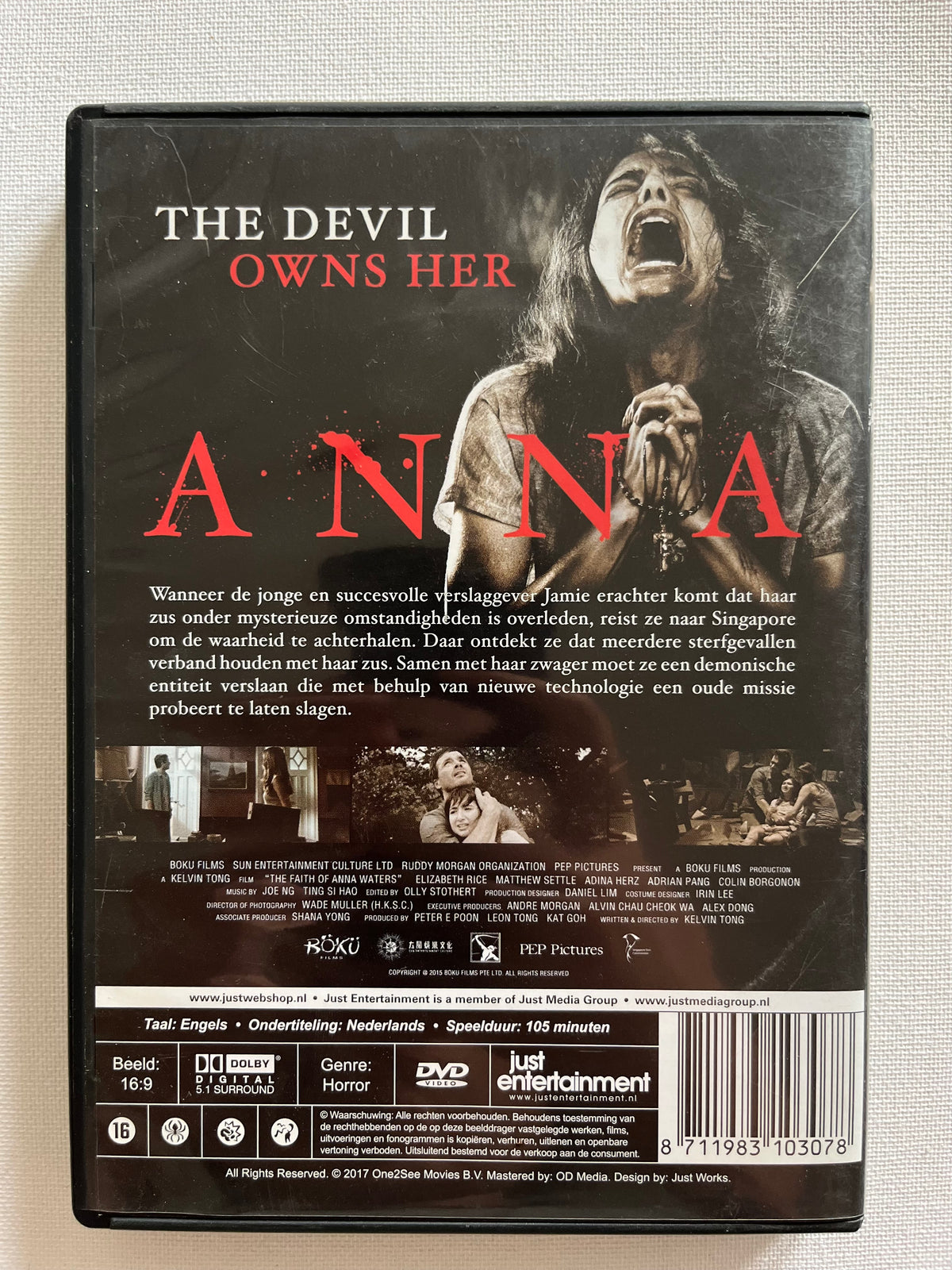 Anna – DVD (2017) | The Devil Owns Her – Supernatural Horror