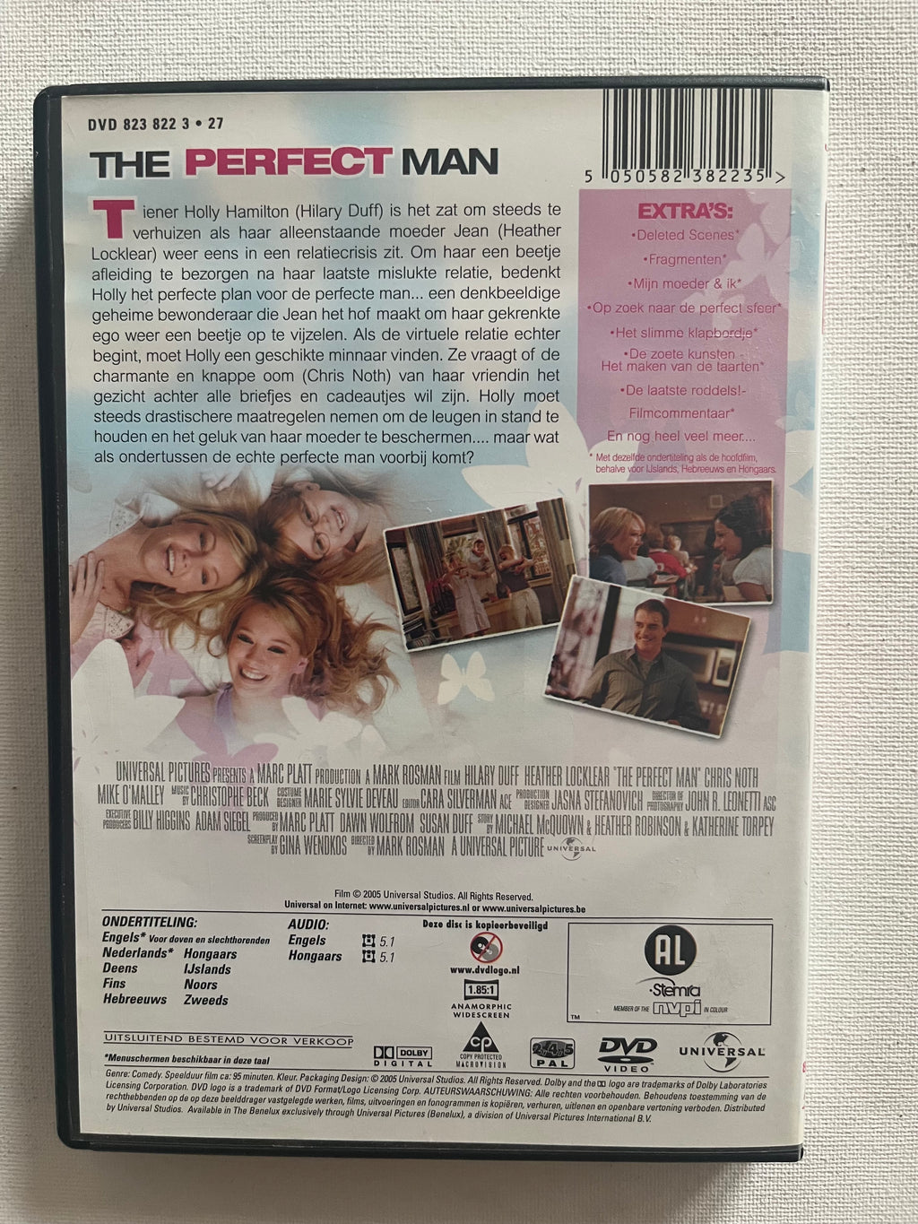 The Perfect Man – DVD (2005) | Hilary Duff & Heather Locklear