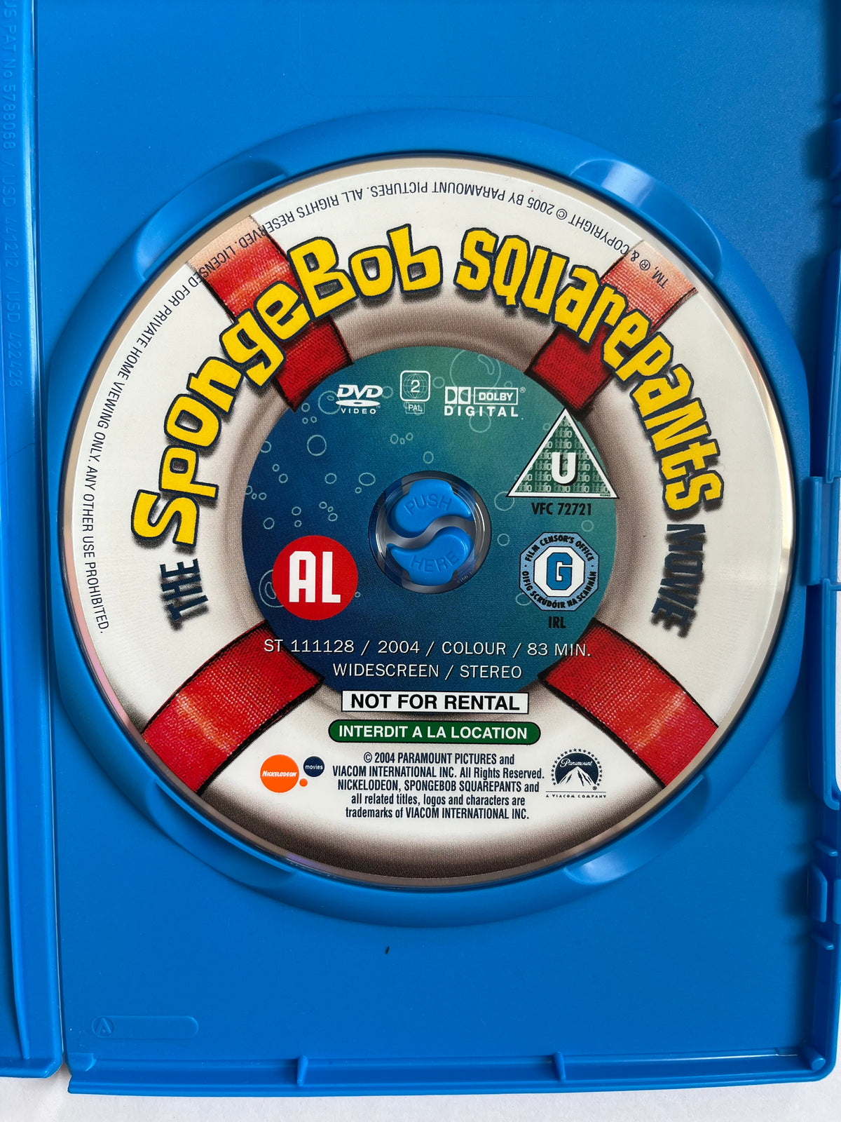 The SpongeBob SquarePants Movie – DVD (2004) | SpongeBob