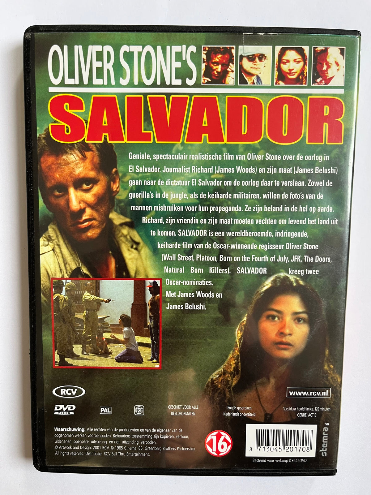 Salvador – DVD (1986) | James Woods & Jim Belushi