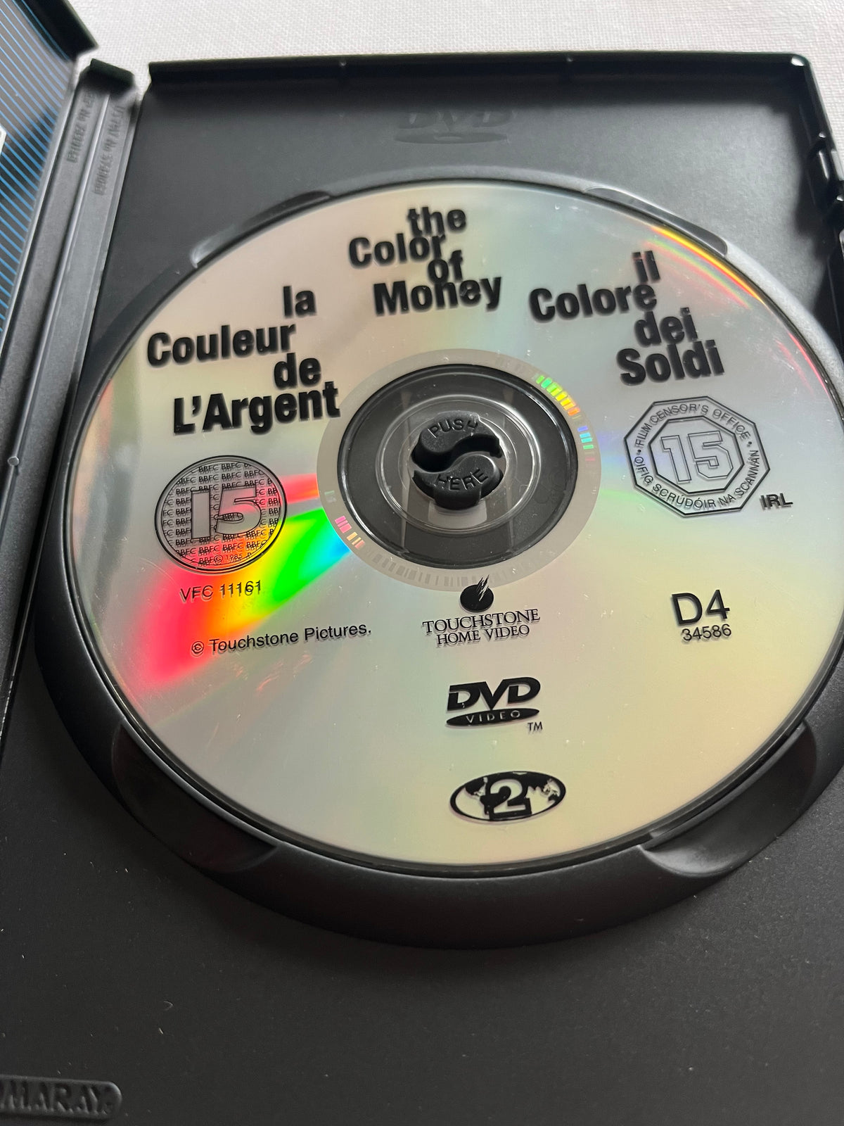 The Color of Money – DVD (1986) | Paul Newman & Tom Cruise
