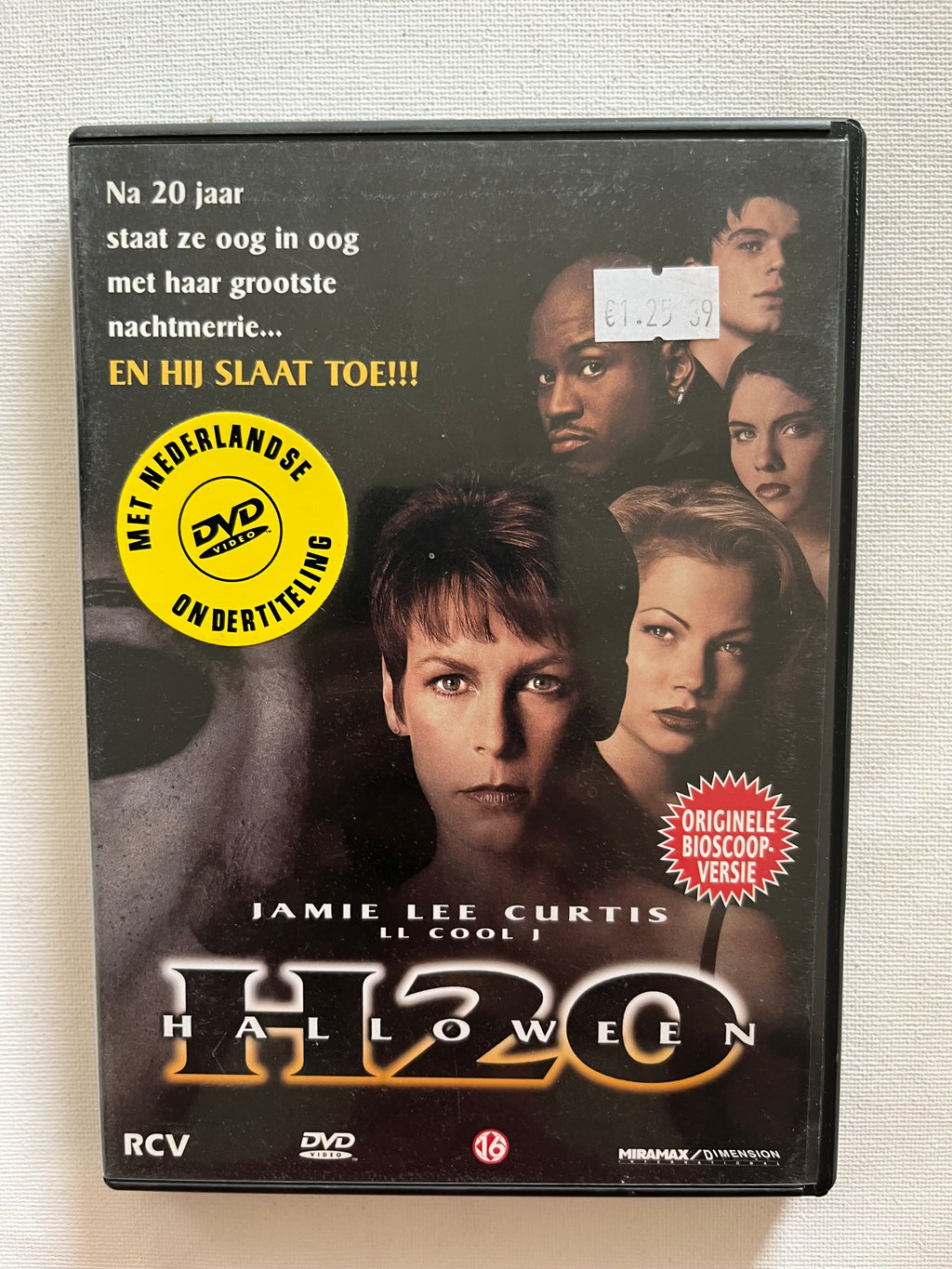 Halloween H20: 20 Years Later – DVD (1998) | Jamie Lee Curtis & Josh Hartnett