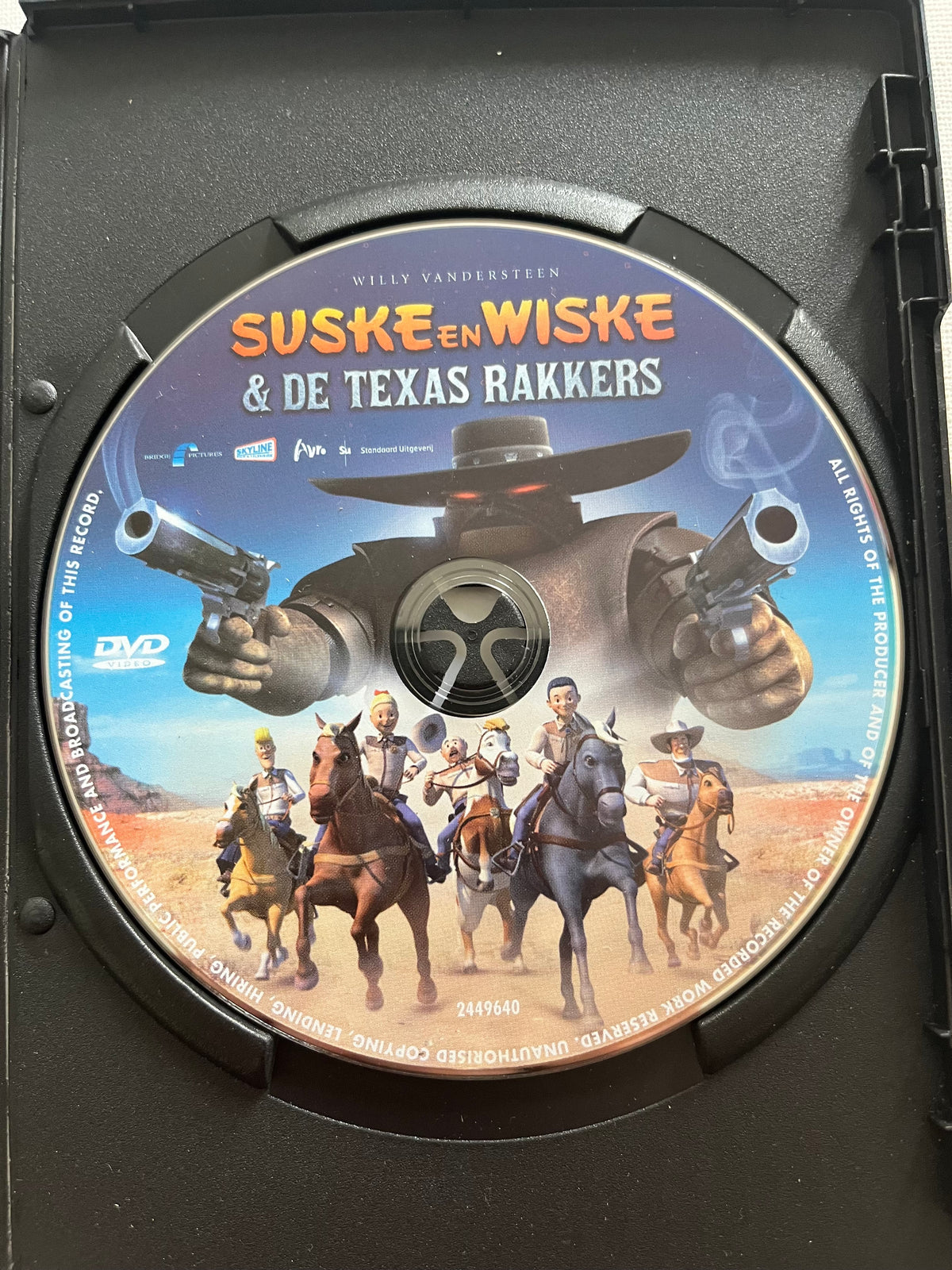Suske en Wiske: De Texas Rakkers – DVD (2009) | Nederlandse Animatiefilm