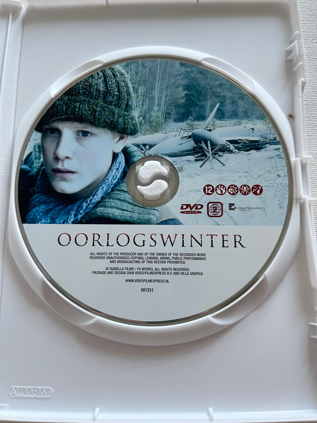 Oorlogswinter – DVD (2008) | Martijn Lakemeier & Jamie Campbell Bower