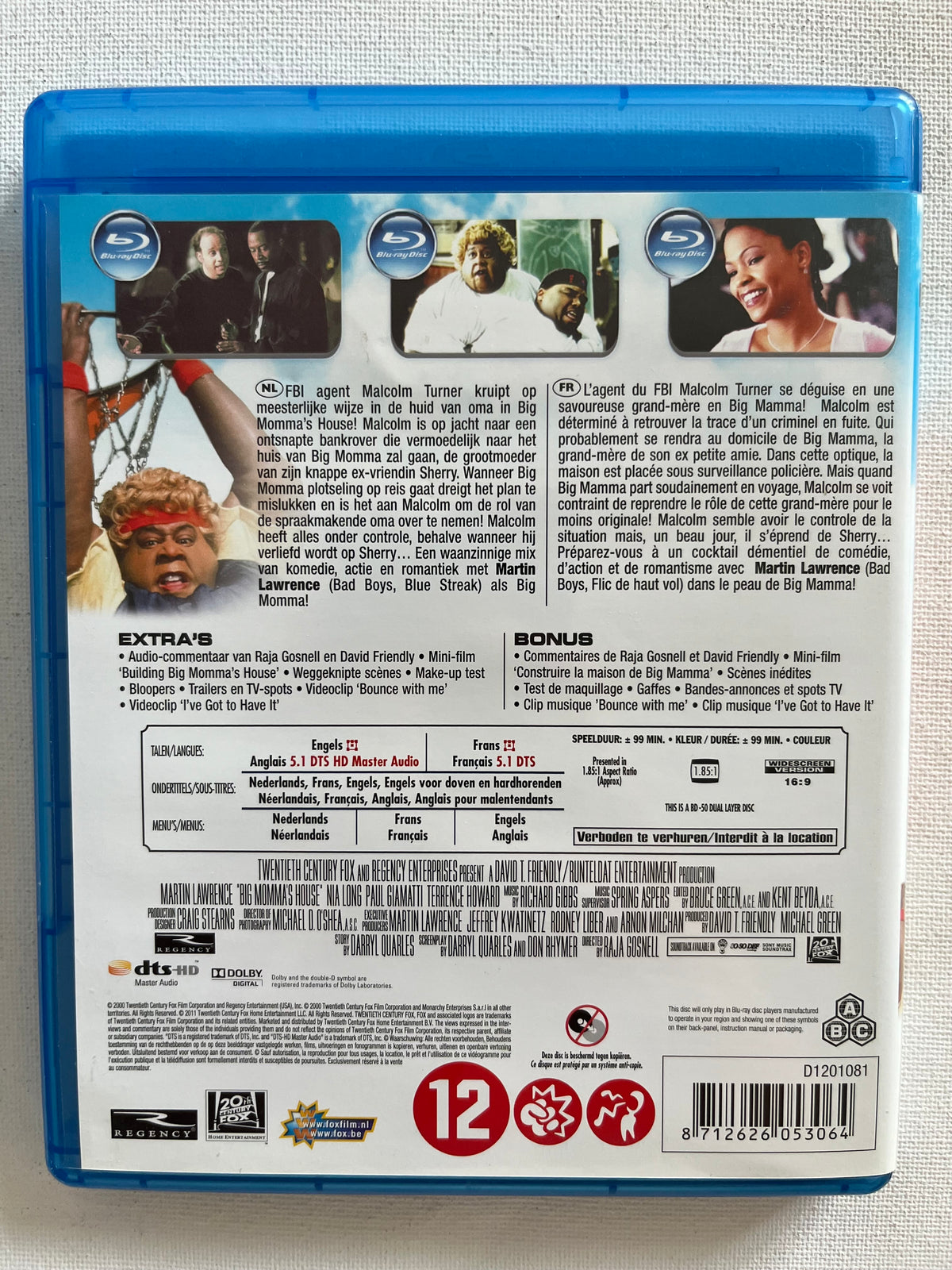 Big Momma’s House – Blu-ray (2000) | Martin Lawrence & Nia Long