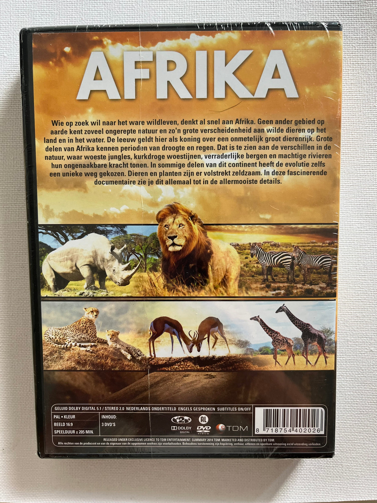 Africa – 3-Disc DVD Box Set | TDM – Wildlife & Nature Documentary