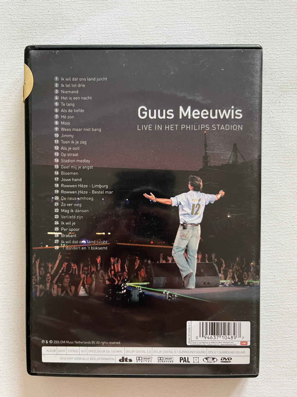 Guus Meeuwis – Live in het Philips Stadion – DVD (2006) | Groots met een Zachte G