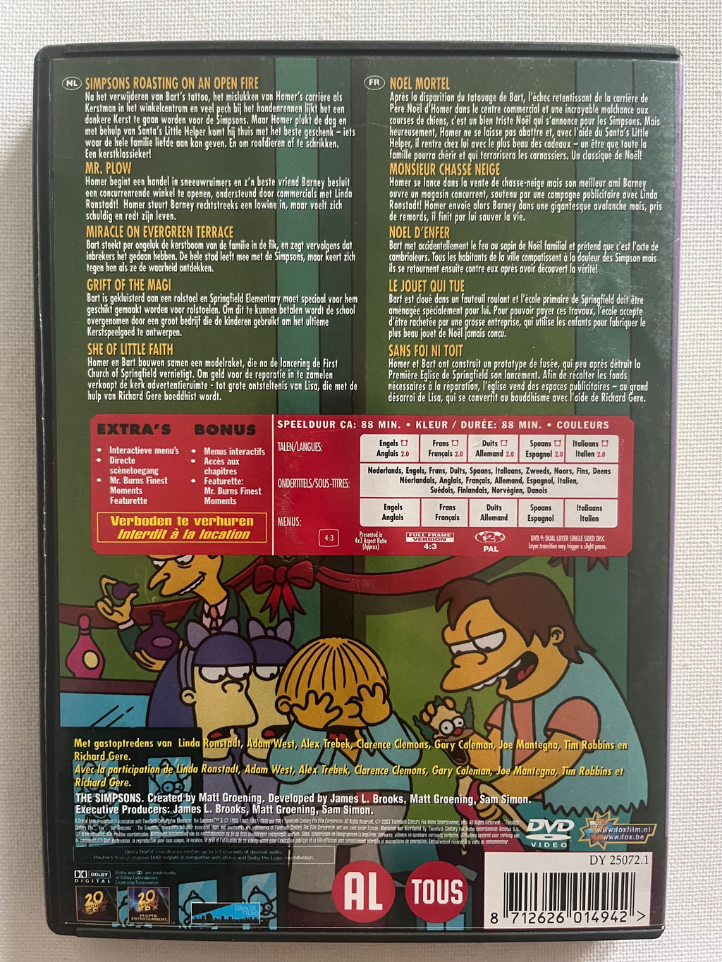Christmas with The Simpsons – DVD (2003) | The Simpsons