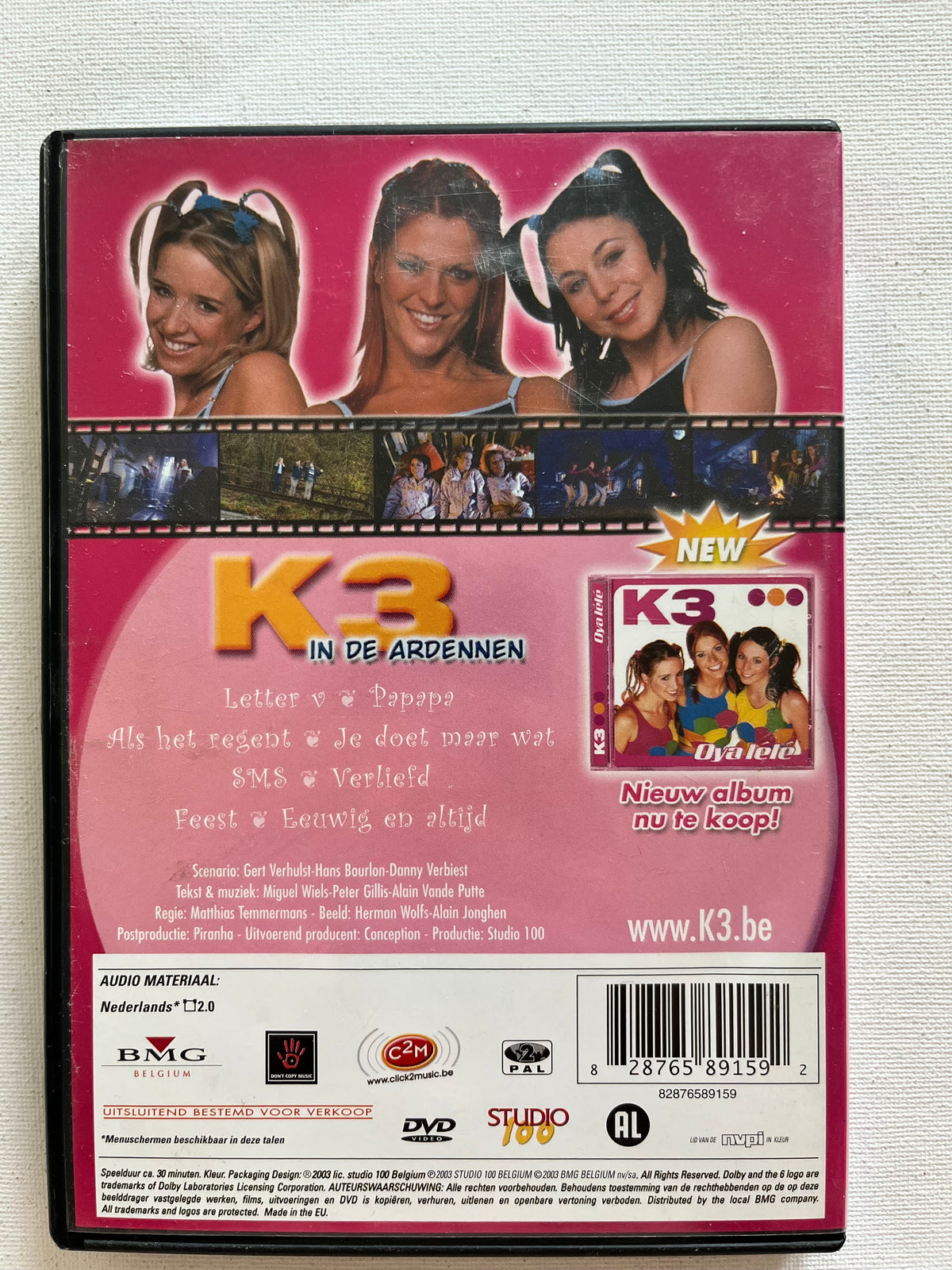 K3 in de Ardennen – DVD | K3