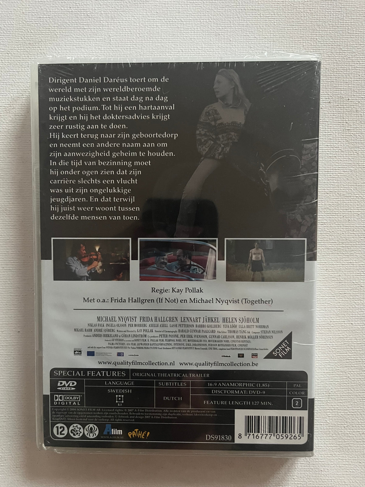 As It Is in Heaven – DVD (2004) | Michael Nyqvist – New & Sealed