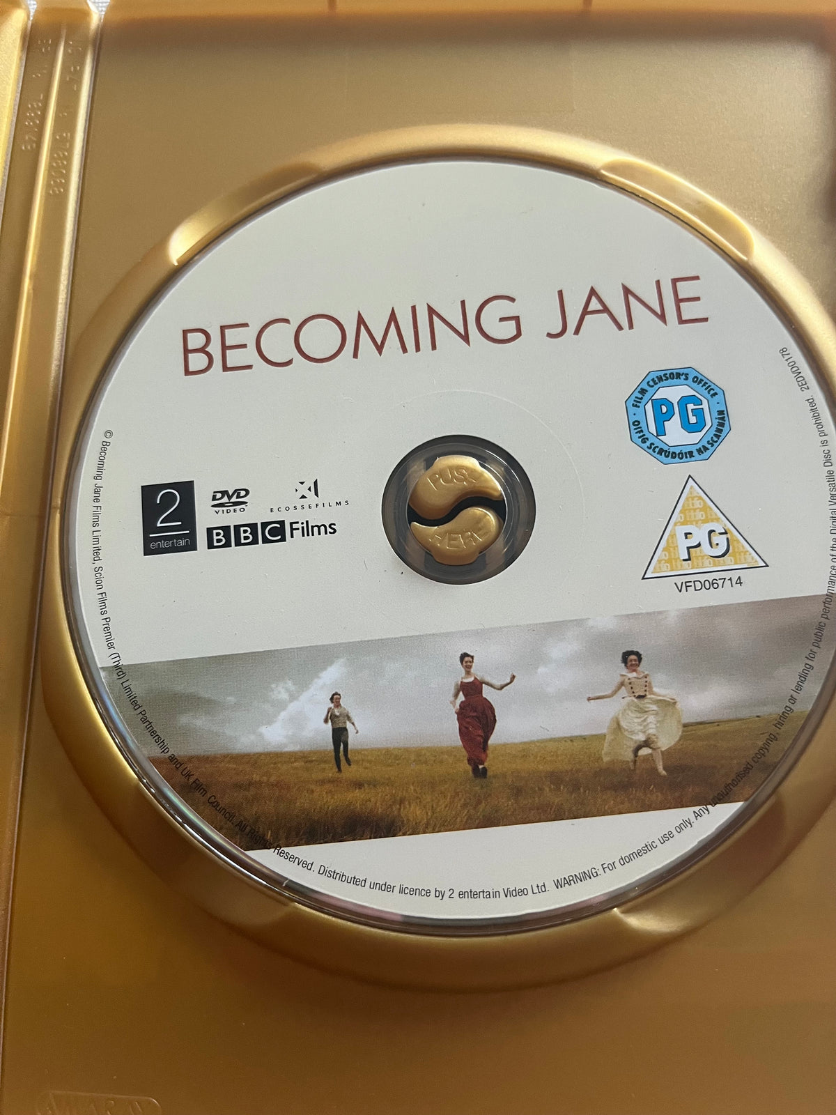 Becoming Jane – DVD (2007) | Anne Hathaway & James McAvoy