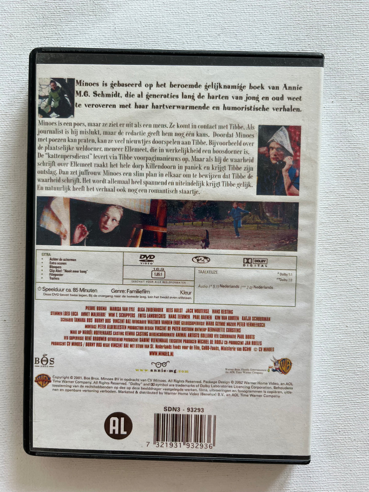 Minoes – DVD (2001) | Carice van Houten & Theo Maassen