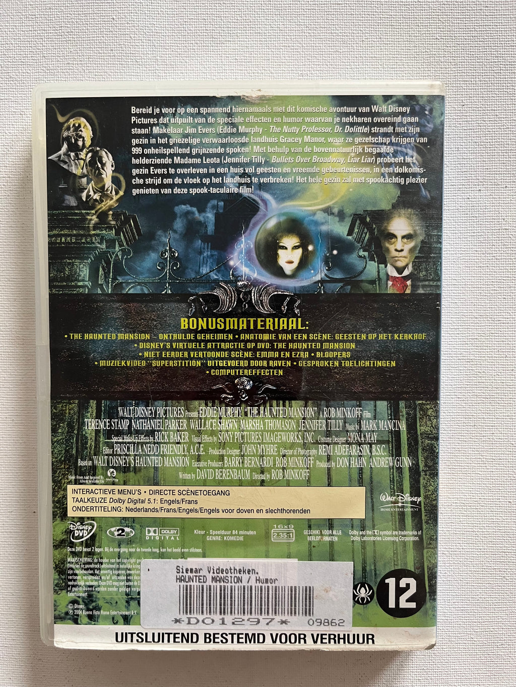 Disney The Haunted Mansion – DVD (2003) | Eddie Murphy & Terence Stamp