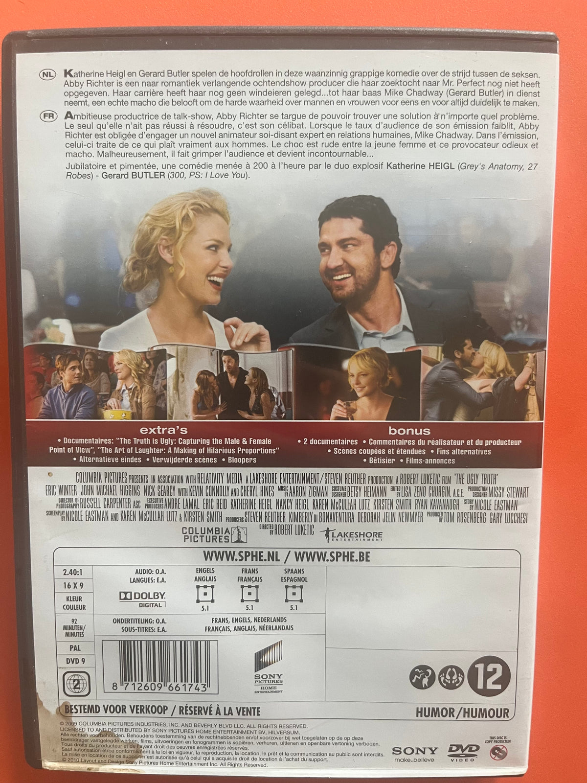 The Ugly Truth – DVD (2009) | Katherine Heigl & Gerard Butler