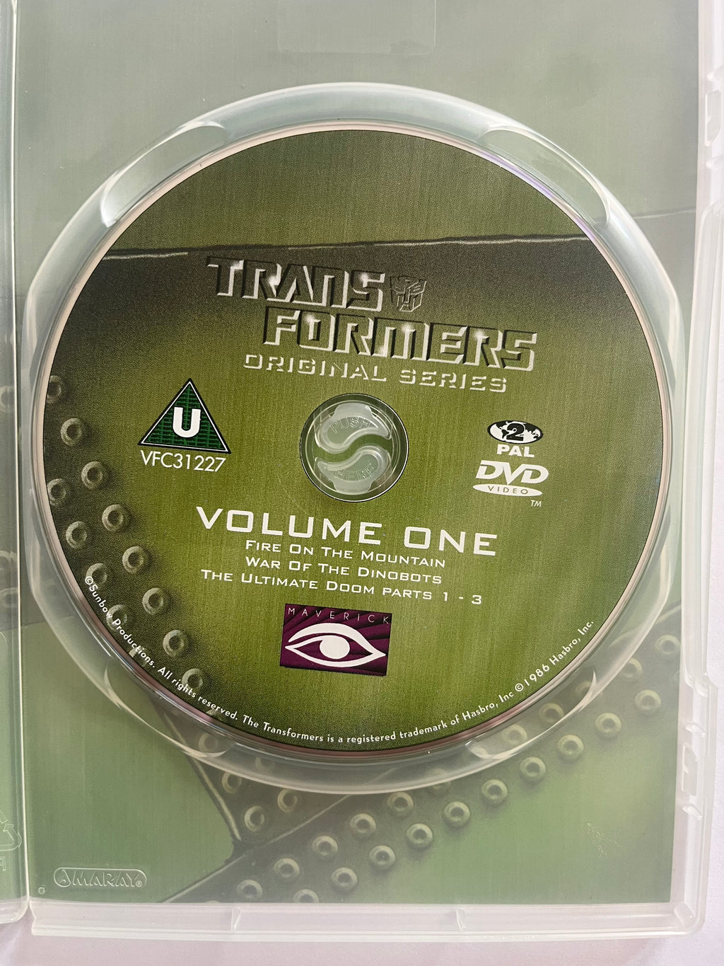 Transformers: The Original Series – Volume 1 DVD (1984) | Generation 1