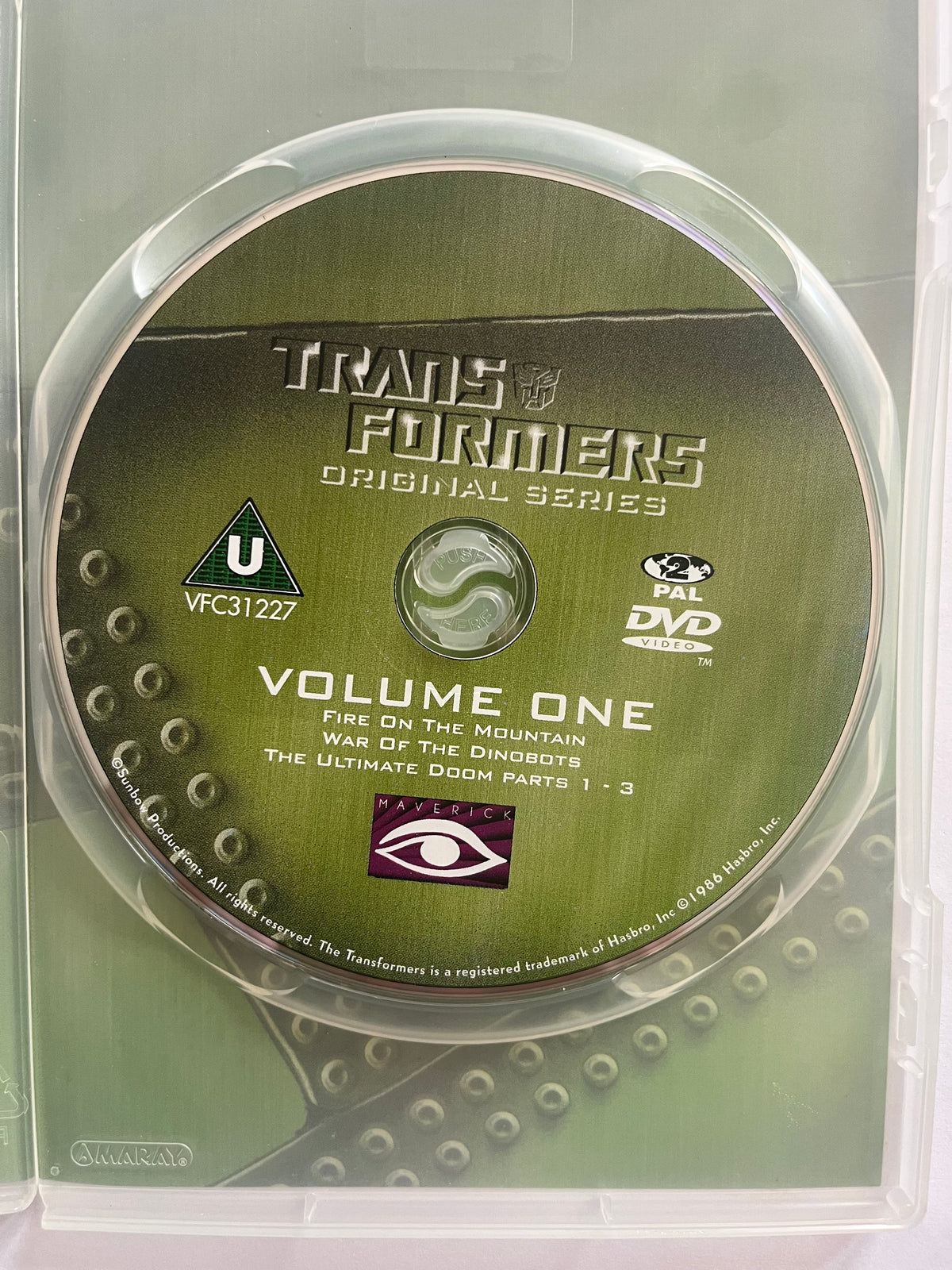 Transformers: The Original Series – Volume 1 DVD (1984) | Generation 1
