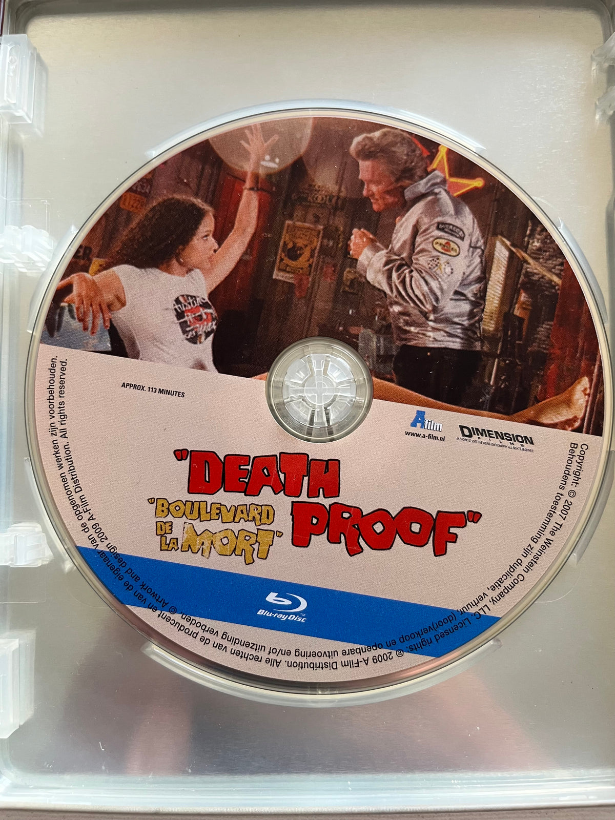 Death Proof – Steelbook Blu-ray (2007) | Kurt Russell & Rosario Dawson