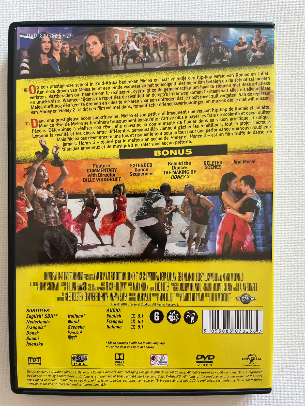 Honey 3: Dare to Dance – DVD (2016) | Cassie Ventura & Kenny Wormald