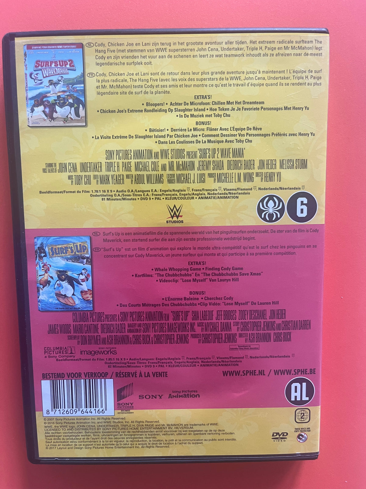 Surf’s Up 1 & 2: WaveMania – 2-Movie DVD Collection (2007/2017)