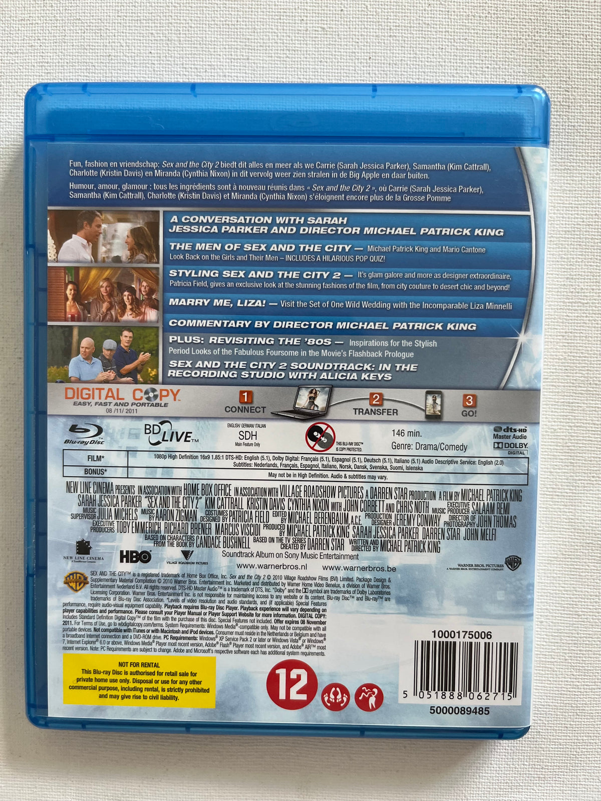 Sex and the City 2 – Blu-ray (2010) | Sarah Jessica Parker & Kim Cattrall