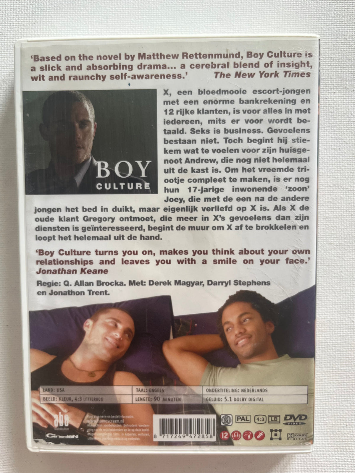 Boy Culture – DVD (2006) | Derek Magyar & Darryl Stephens