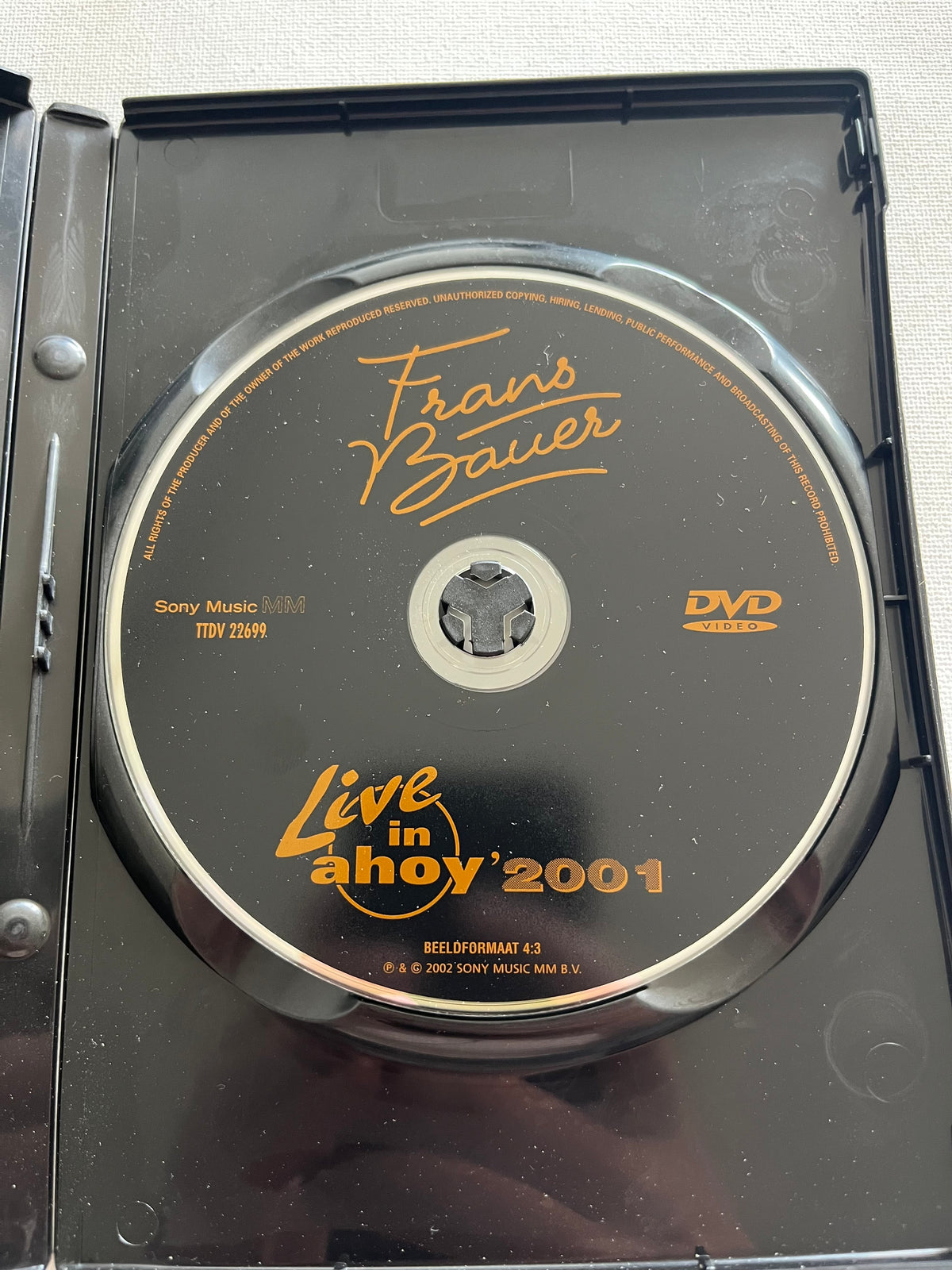 Frans Bauer – Live in Ahoy 2001 – DVD | Live Concert