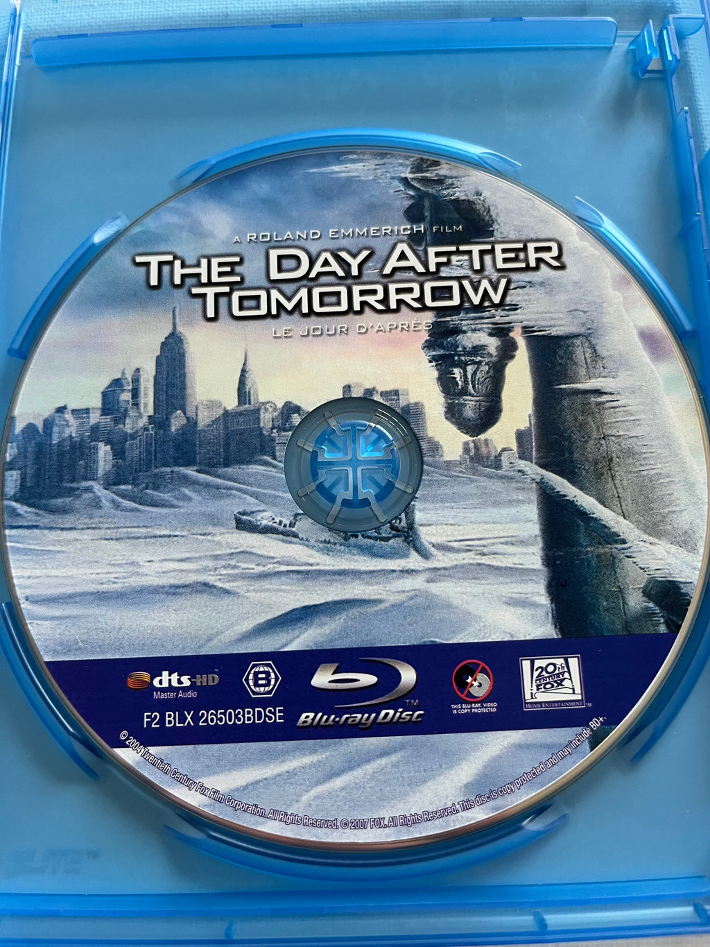 The Day After Tomorrow – Blu-ray (2004) | Dennis Quaid & Jake Gyllenhaal
