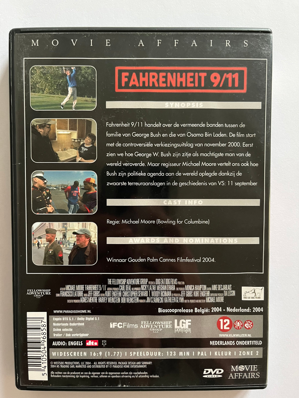 Fahrenheit 9/11 – DVD (2004) | Michael Moore Documentary