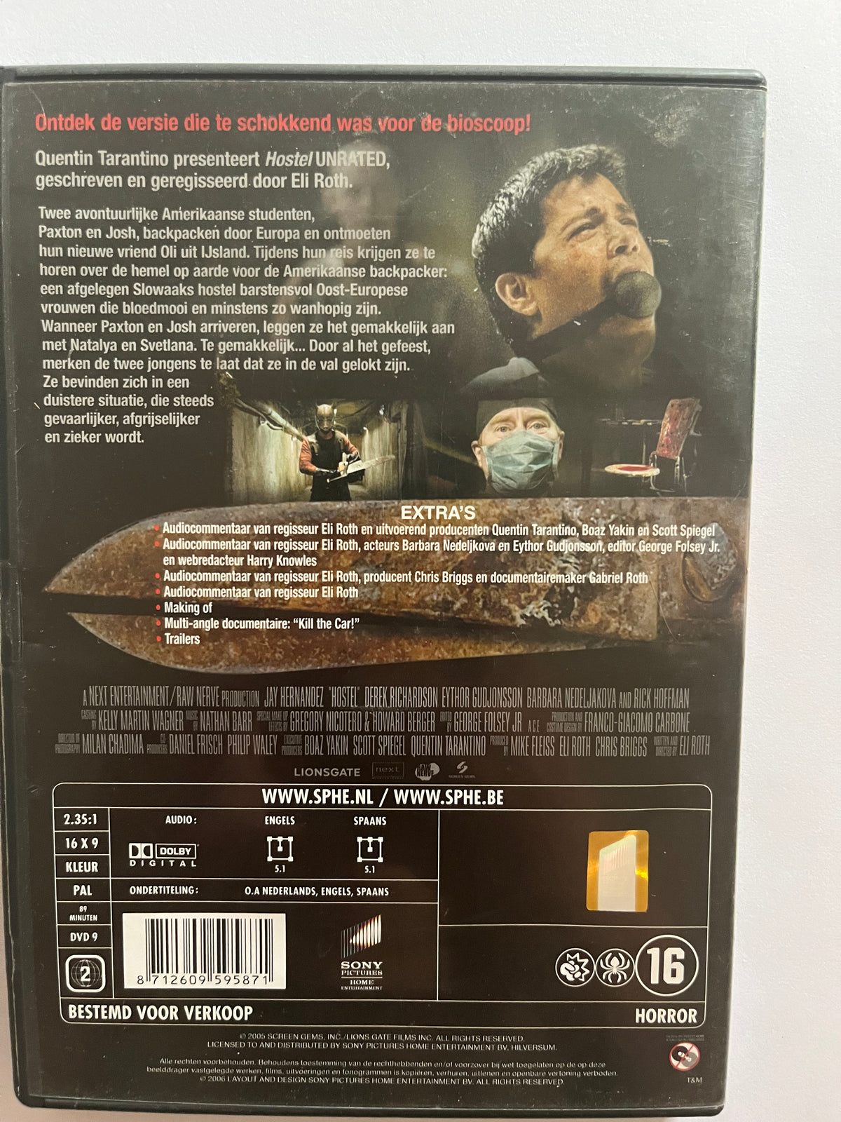 Hostel – DVD (2005) | Jay Hernandez | Eli Roth Horror