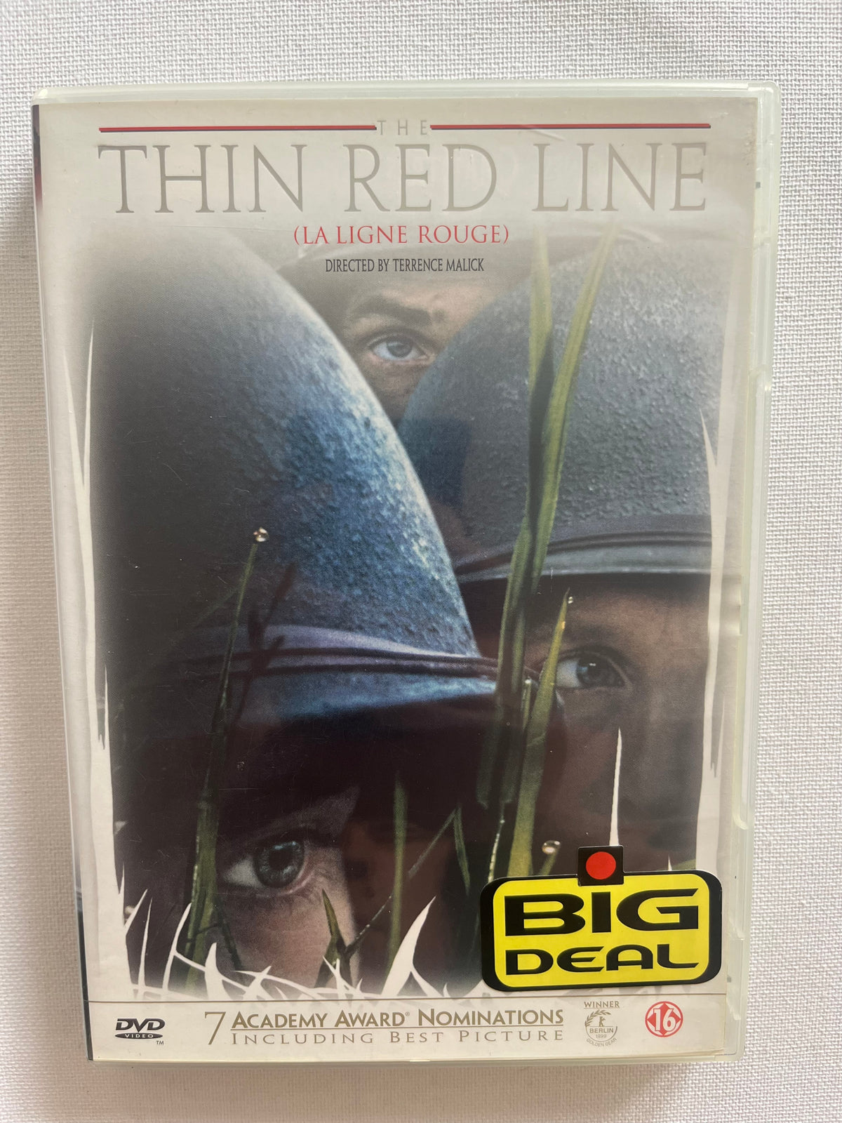 The Thin Red Line – DVD (1998) | Sean Penn, Jim Caviezel & Nick Nolte