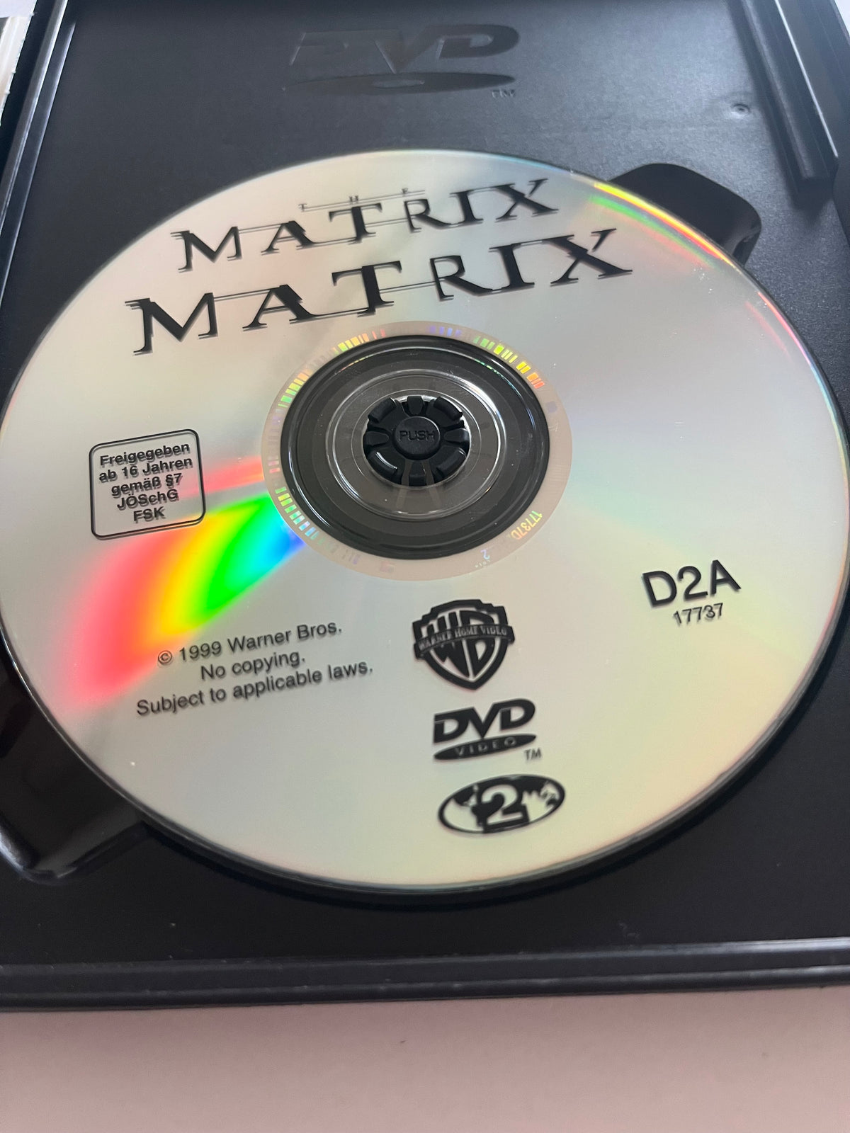 The Matrix – DVD (1999) | Keanu Reeves & Laurence Fishburne