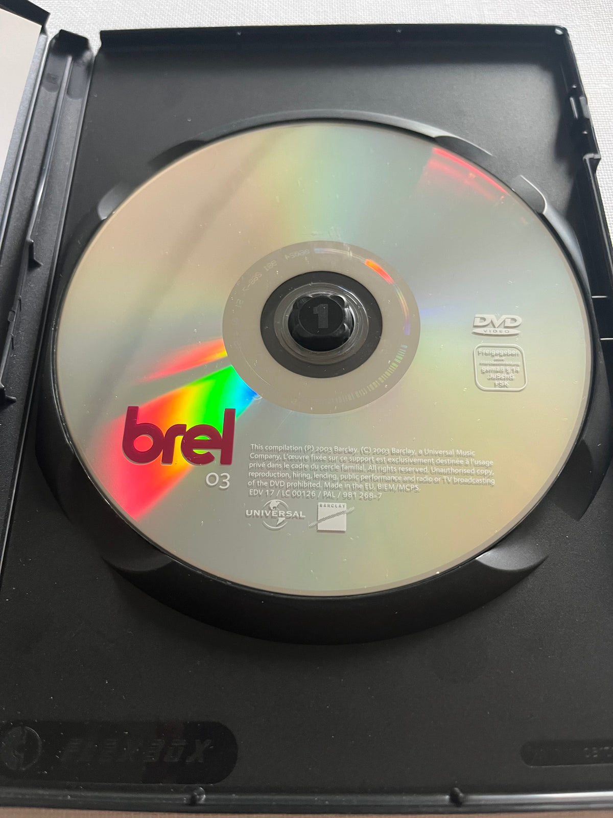 Jacques Brel – Brel Live – DVD | Live Performances