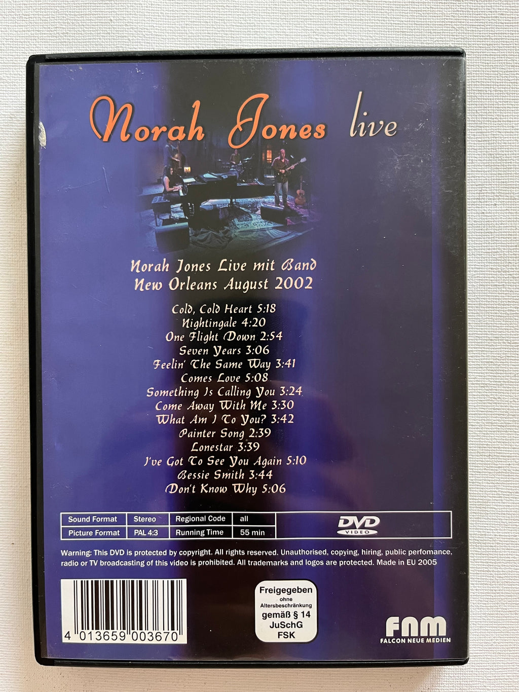Norah Jones – Live – DVD | Come Away with Me & Don’t Know Why