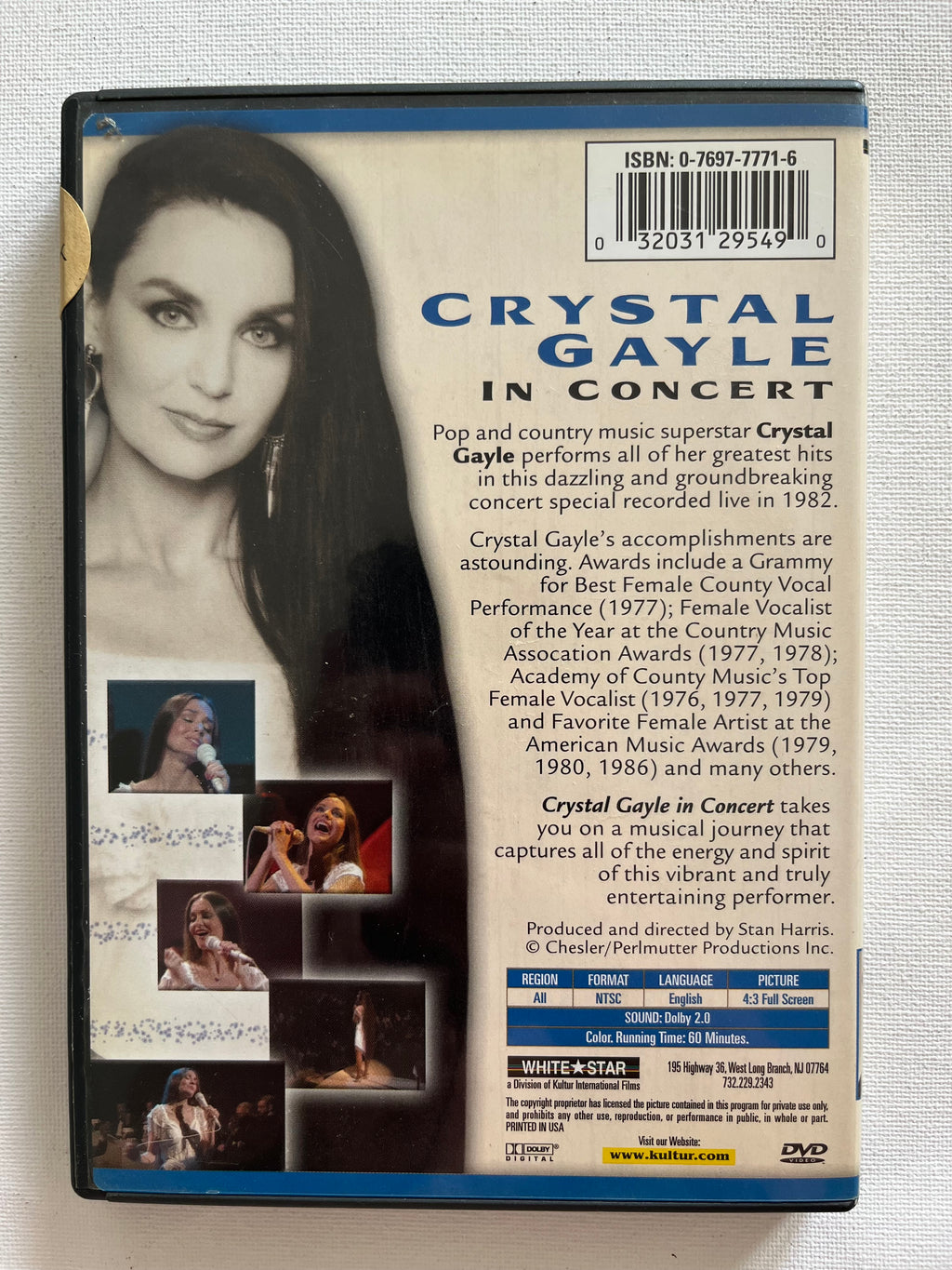 Crystal Gayle – In Concert – DVD | Classic Country Live