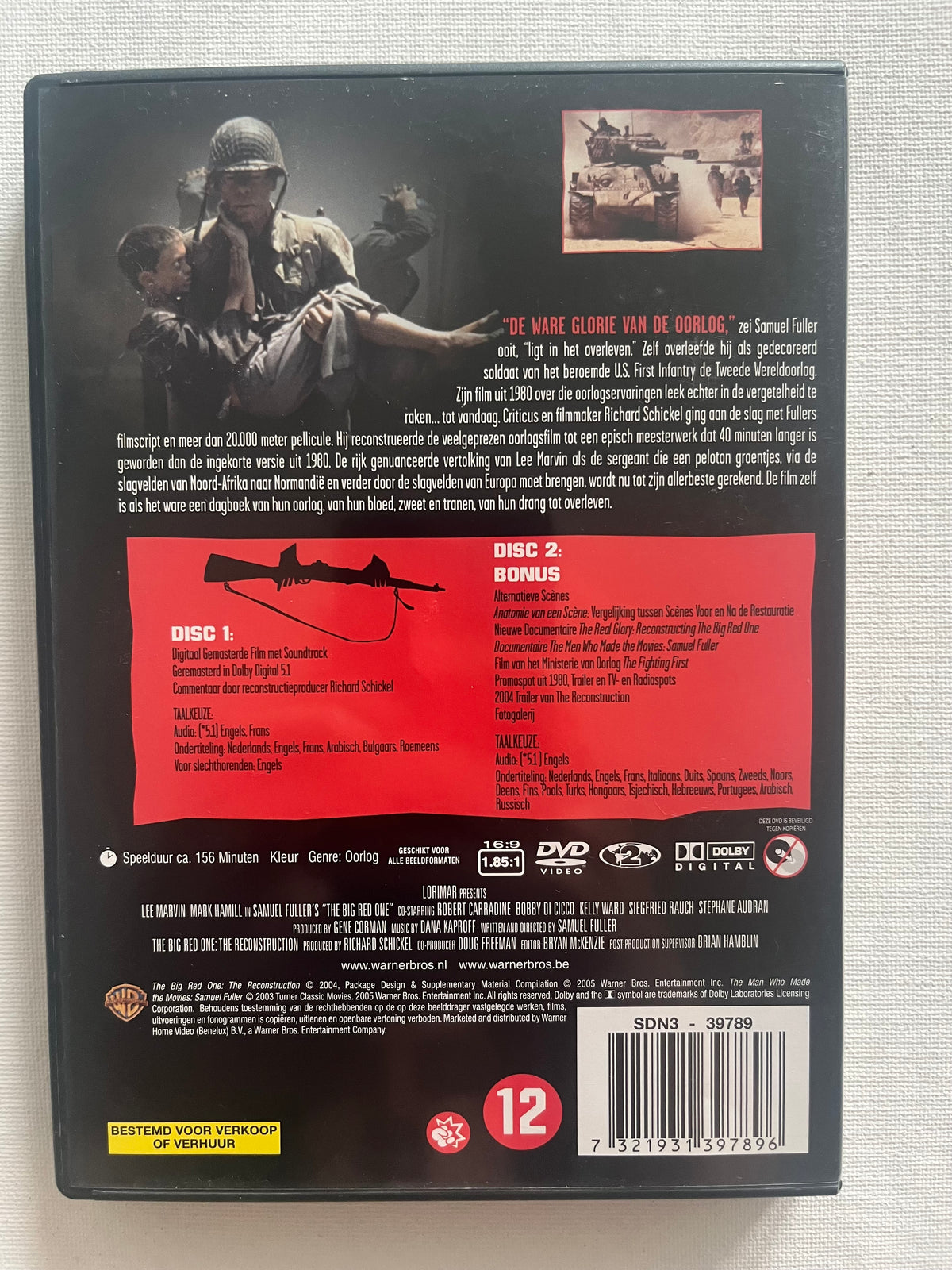 The Big Red One – 2-Disc Special Edition DVD (1980) | Lee Marvin & Mark Hamill