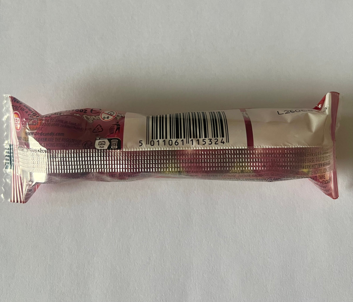 ZED Candy Strawberry Jawbreaker – Bubble Gum Centre