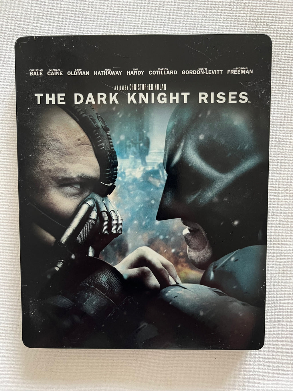 The Dark Knight Rises – 3-Disc Steelbook Blu-ray (2012) | Christian Bale & Tom Hardy