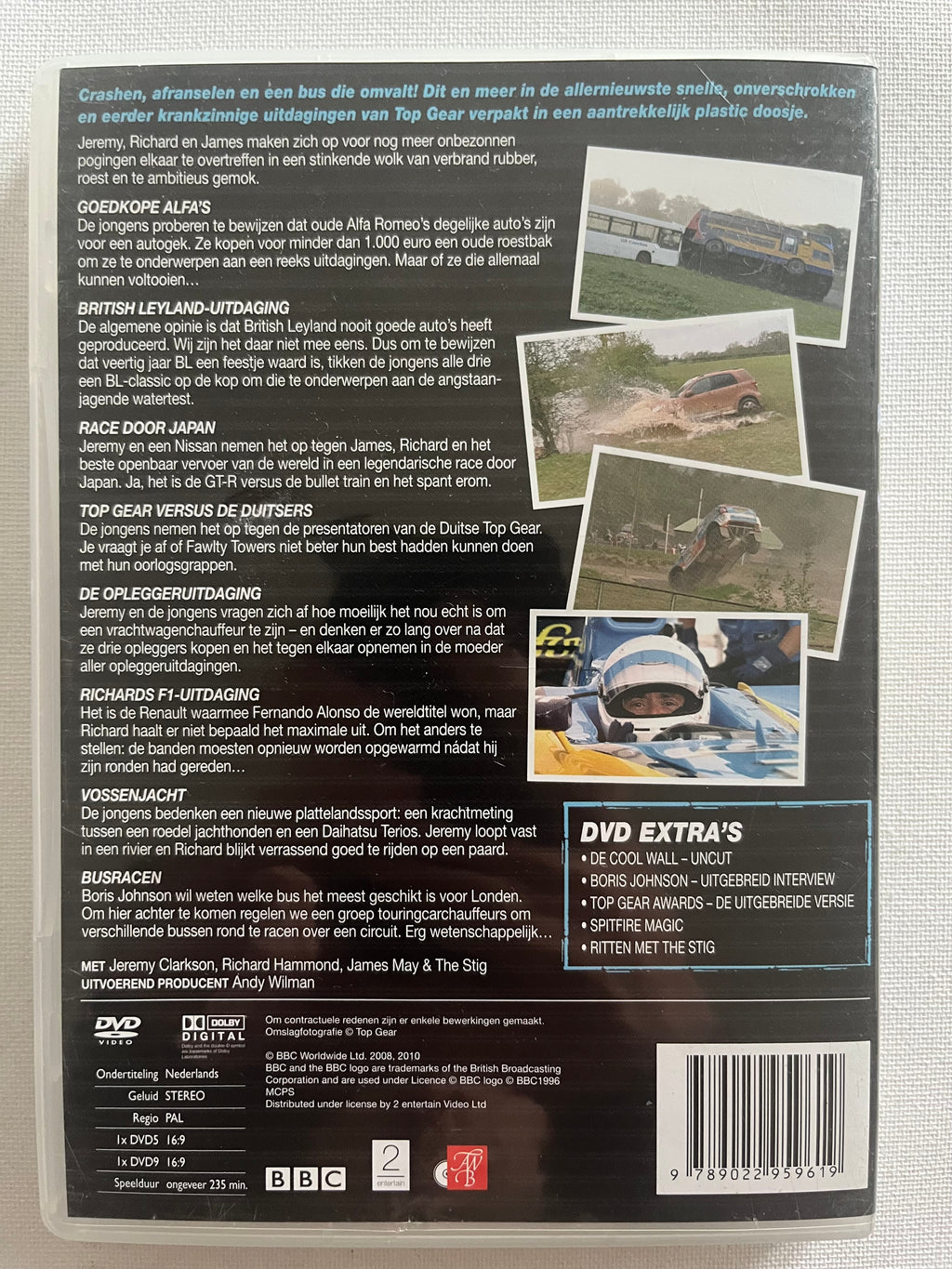 Top Gear: The Challenges 3 – 2-Disc DVD (2009) | Clarkson, Hammond & May