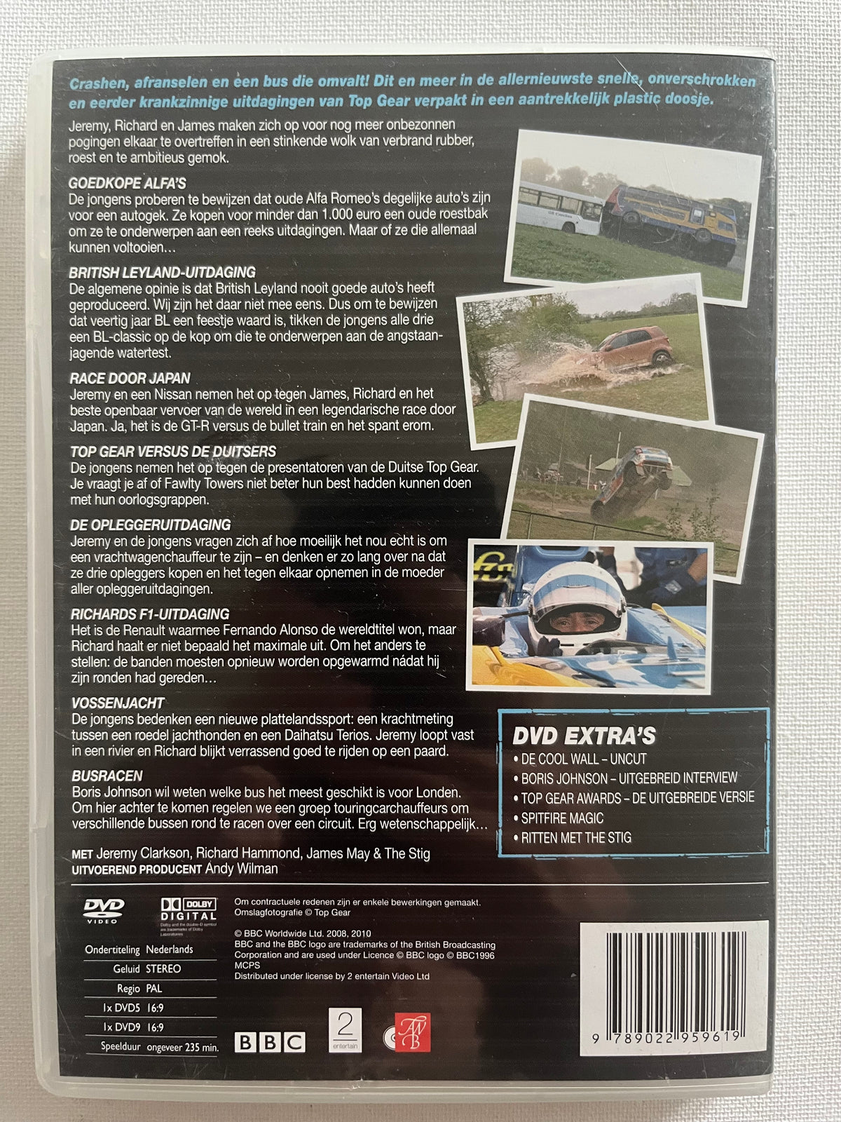 Top Gear: The Challenges 3 – 2-Disc DVD (2009) | Clarkson, Hammond & May
