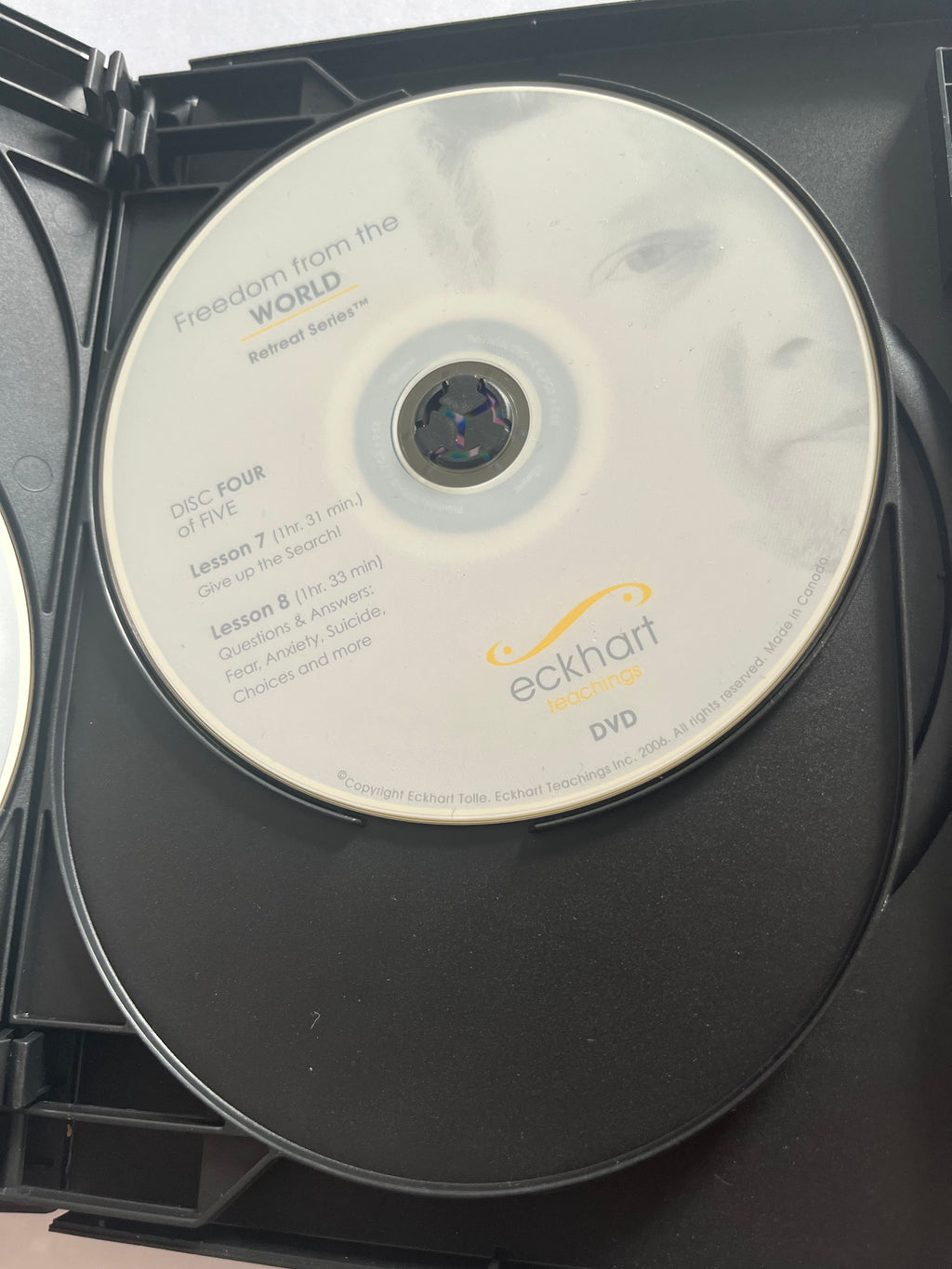 Eckhart Tolle: Freedom from the World – Full Series DVD | Spiritual Teachings