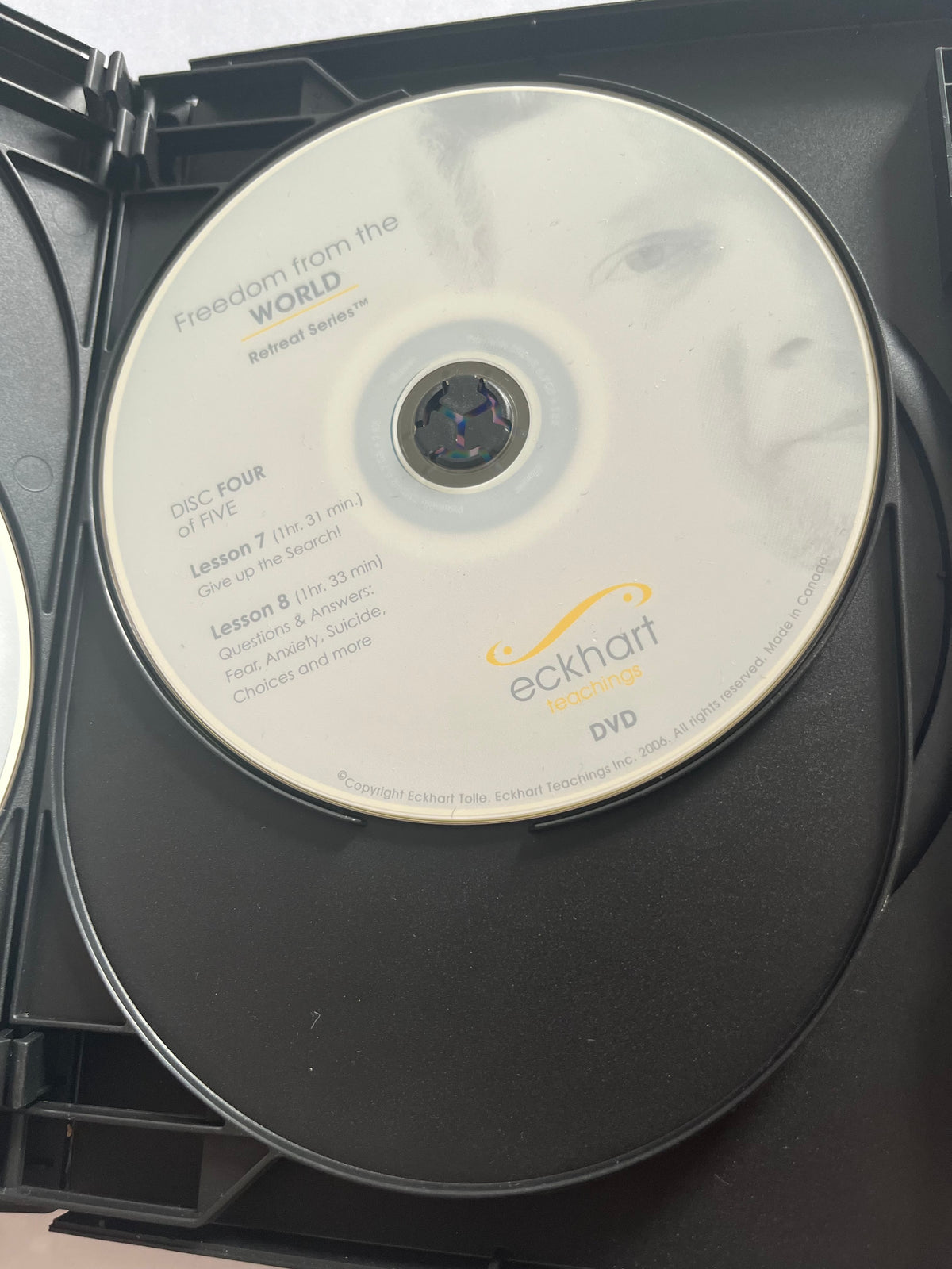 Eckhart Tolle: Freedom from the World – Full Series DVD | Spiritual Teachings