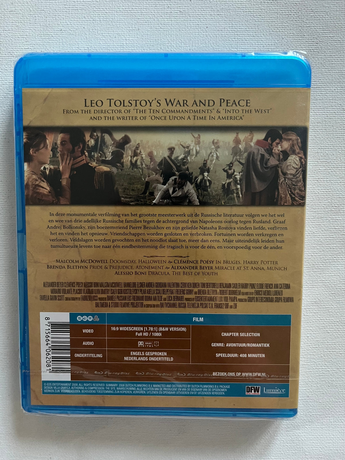 War and Peace – Blu-ray (1956) | Audrey Hepburn & Henry Fonda – New & Sealed