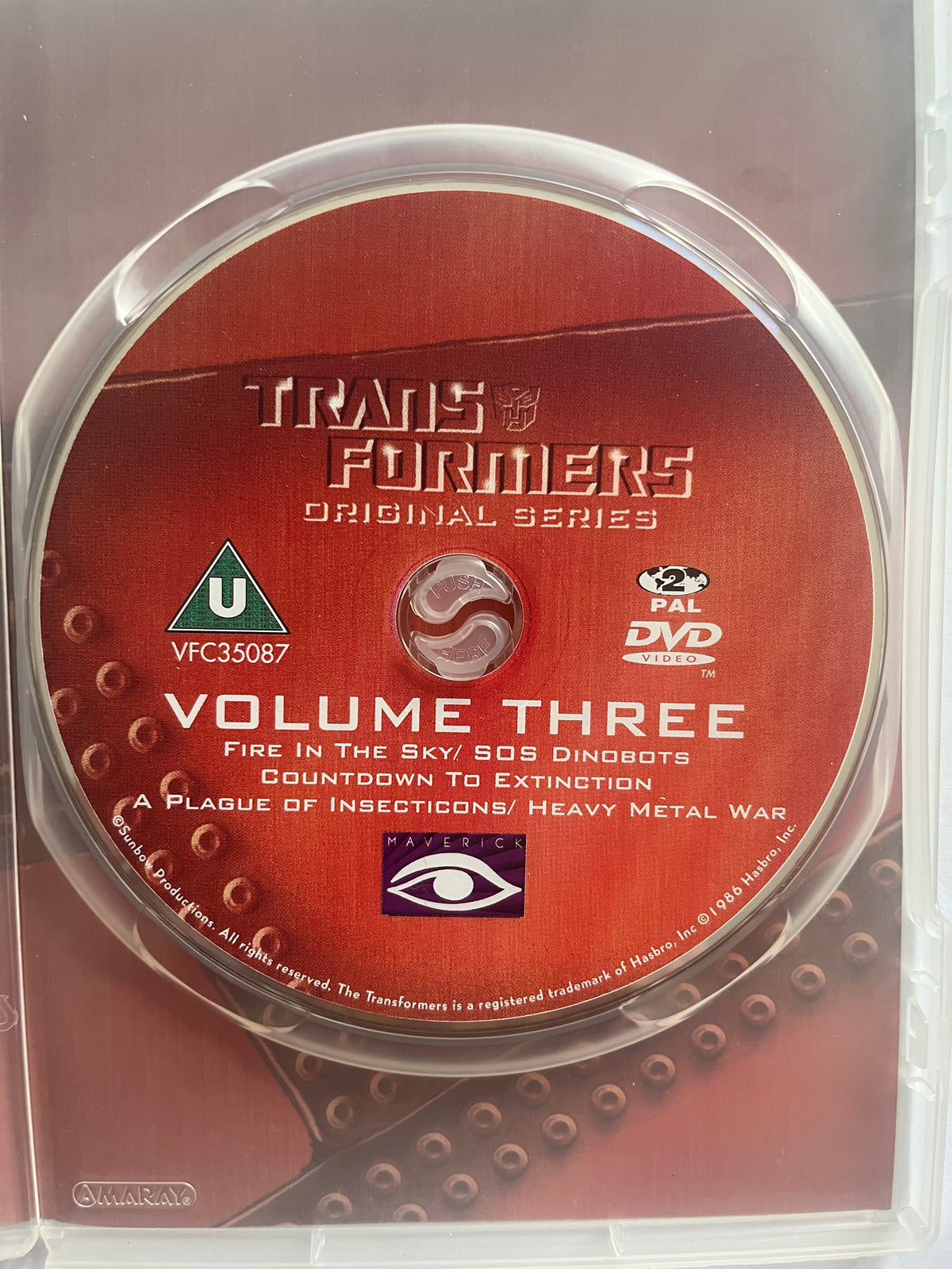 Transformers: The Original Series – Volume 3 DVD (1984) | Generation 1