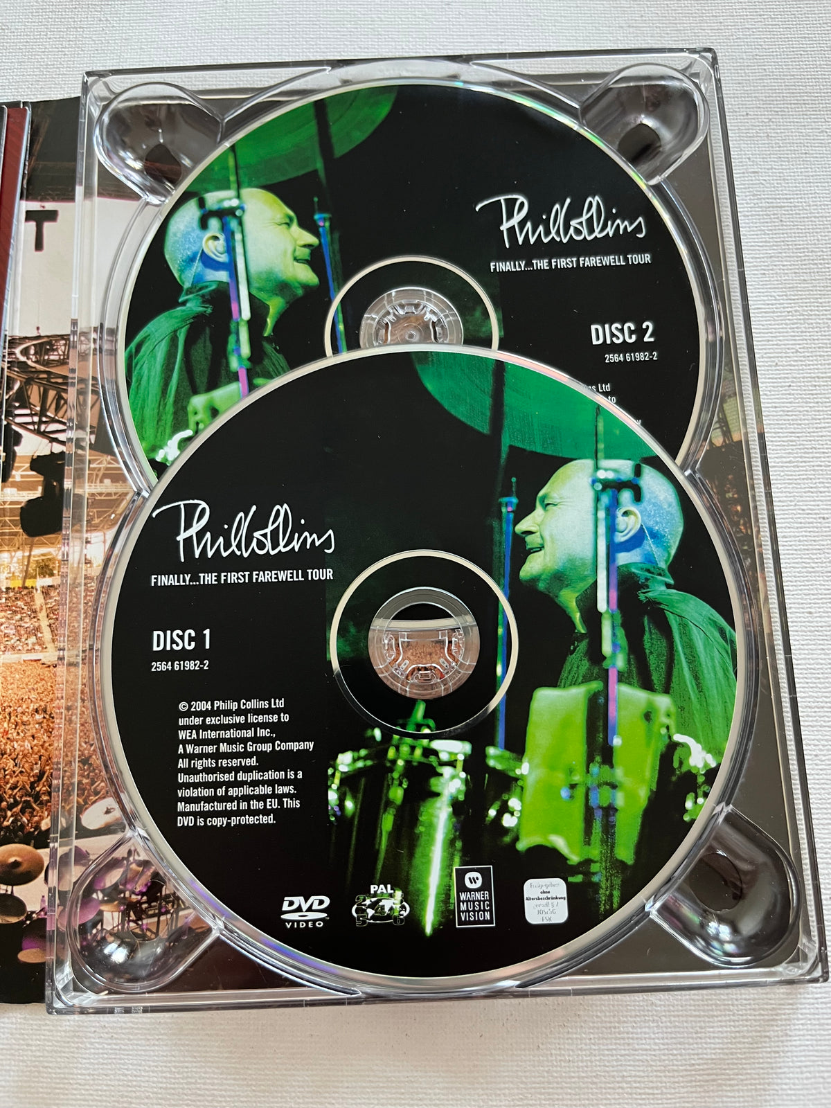 Phil Collins – Finally... The First Farewell Tour – 2-Disc DVD (2004) | Live Concert