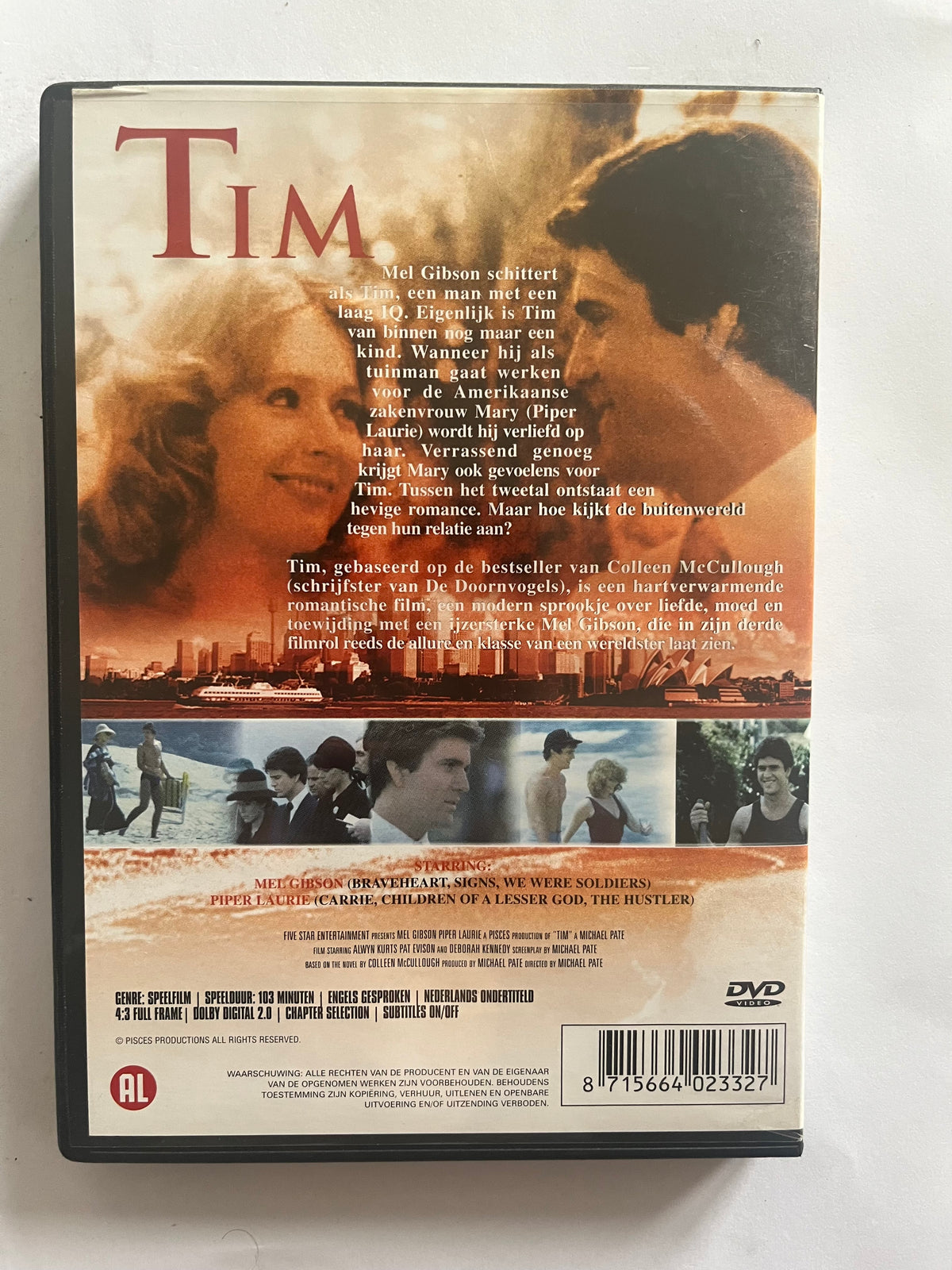 Tim – DVD (1979) | Mel Gibson & Piper Laurie