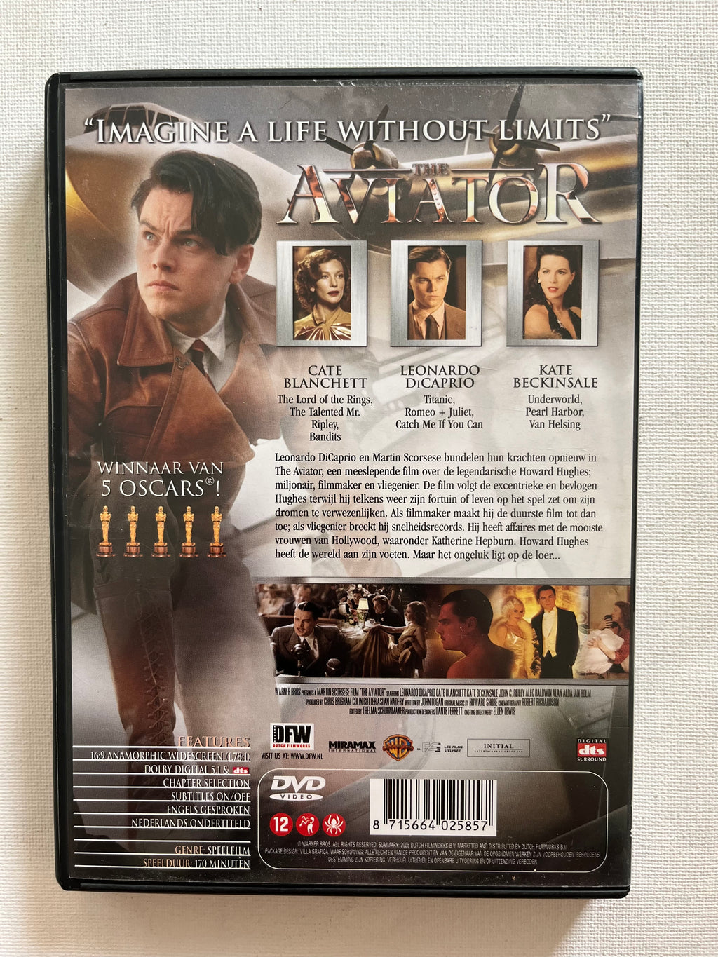 The Aviator – 2-Disc DVD (2004) | Leonardo DiCaprio & Cate Blanchett