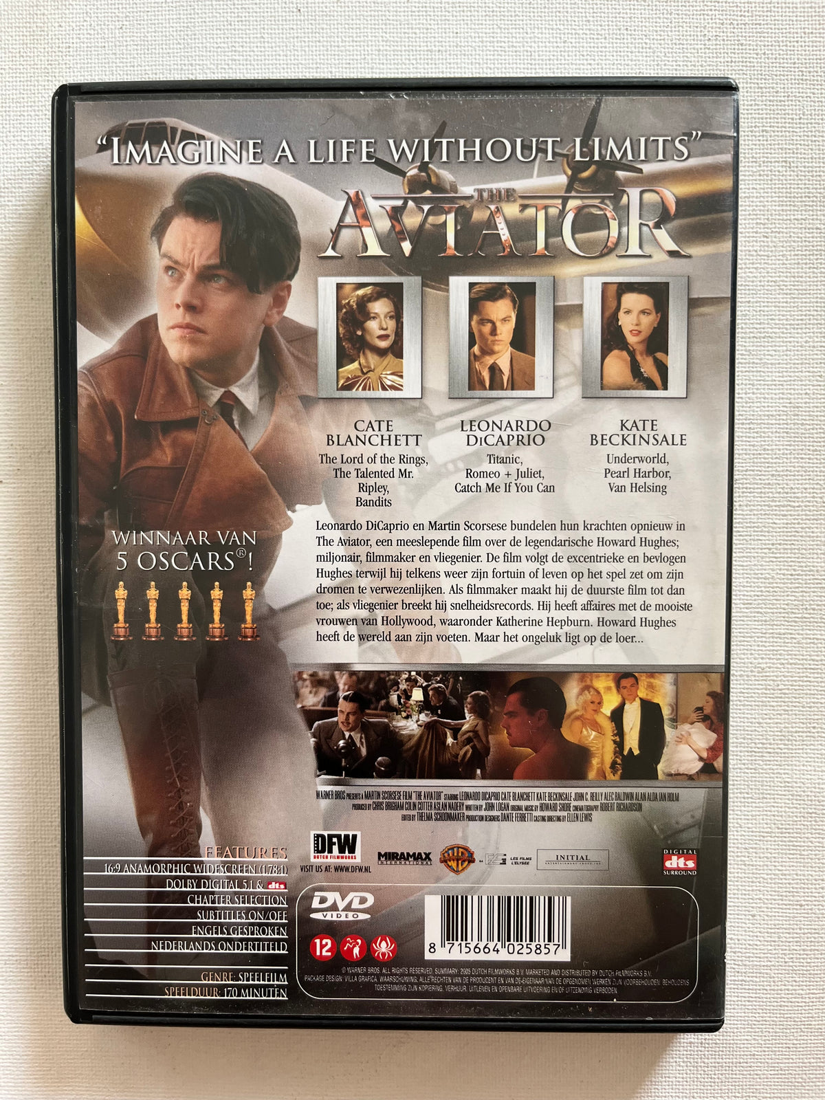 The Aviator – 2-Disc DVD (2004) | Leonardo DiCaprio & Cate Blanchett