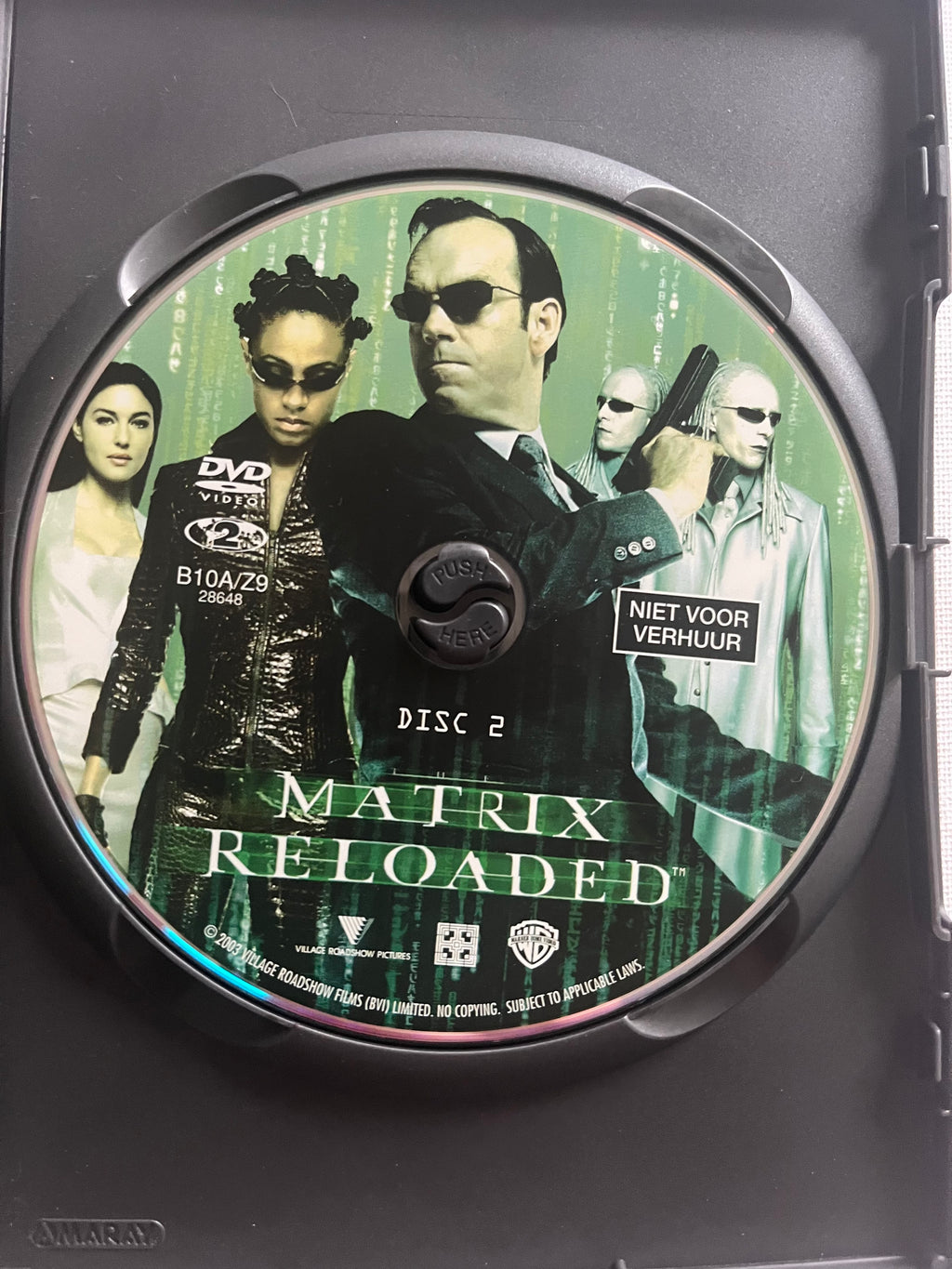 The Matrix Reloaded – 2-Disc DVD (2003) | Keanu Reeves & Laurence Fishburne